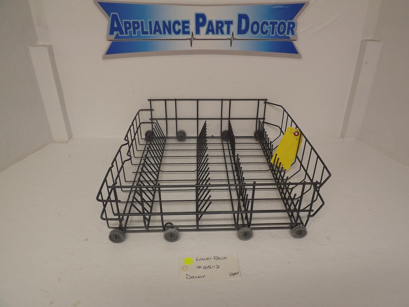 Dacor Dishwasher 105112 DD81-03677A Lower Rack Used