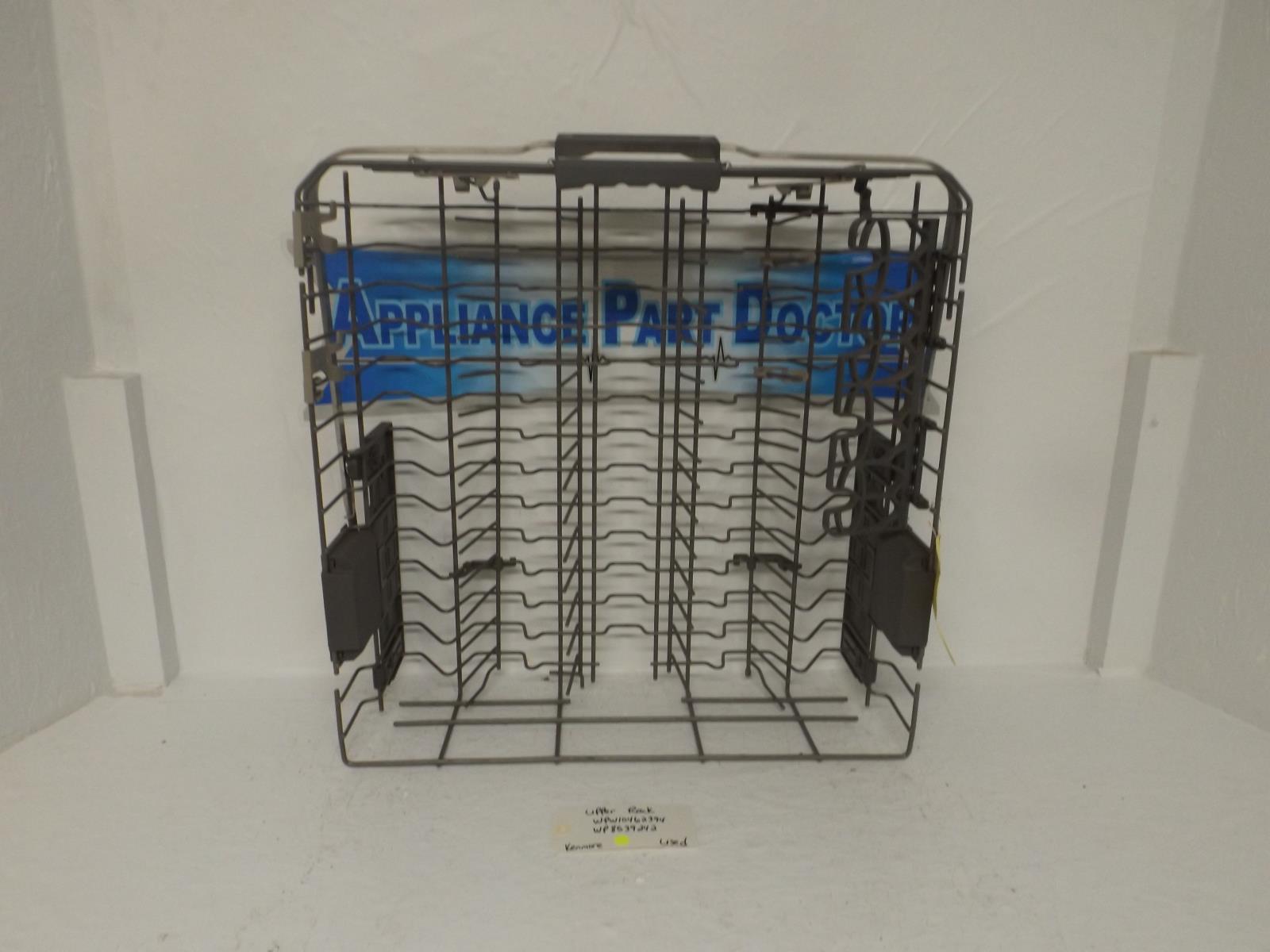 Kenmore Dishwasher WPW10462394  WP8539242 Upper Rack Used