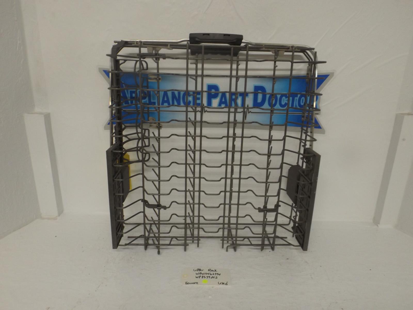 Kenmore Dishwasher WPW10462394  WP8539242 Upper Rack Used