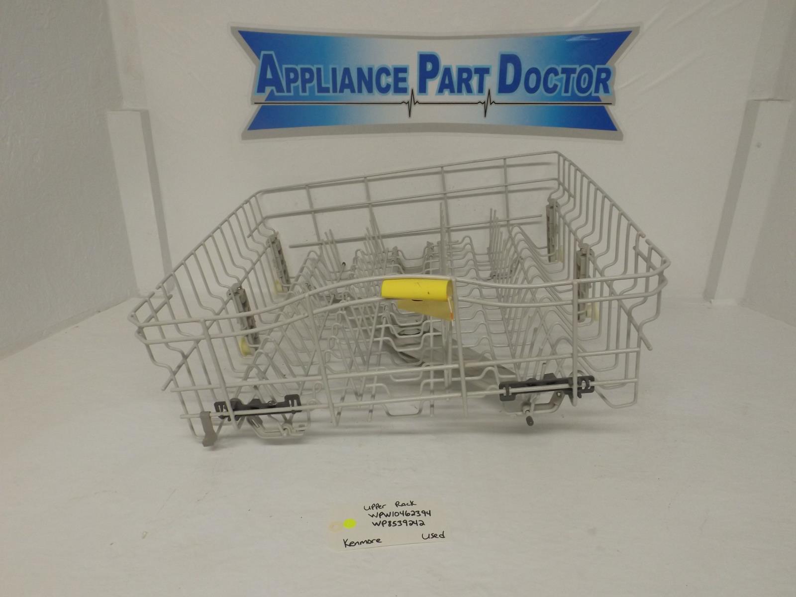 Kenmore Dishwasher WPW10462394  WP8539242 Upper Rack Used