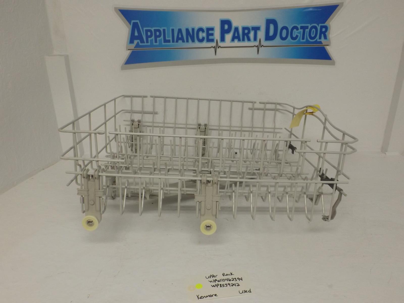 Kenmore Dishwasher WPW10462394  WP8539242 Upper Rack Used