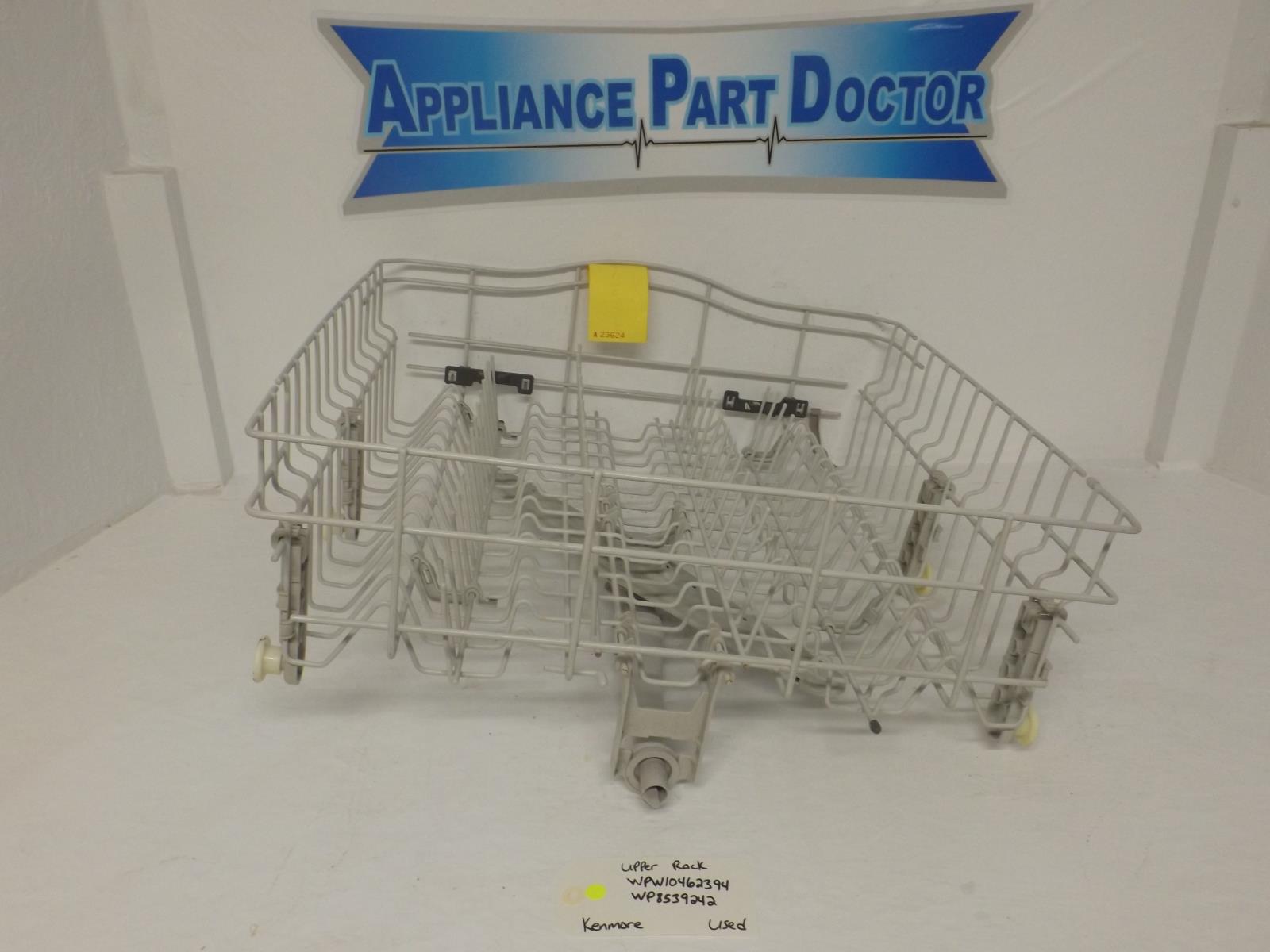 Kenmore Dishwasher WPW10462394  WP8539242 Upper Rack Used