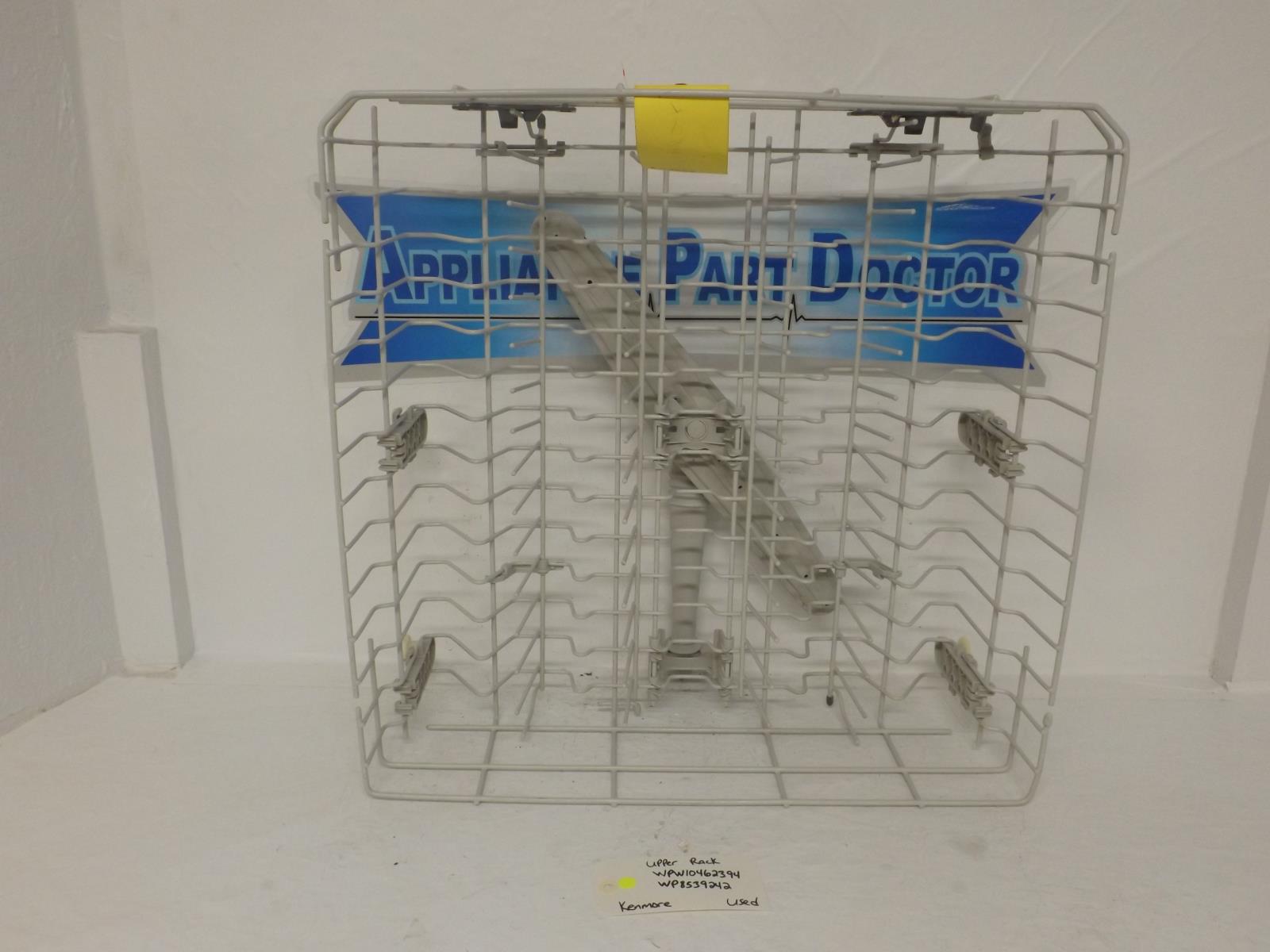 Kenmore Dishwasher WPW10462394  WP8539242 Upper Rack Used