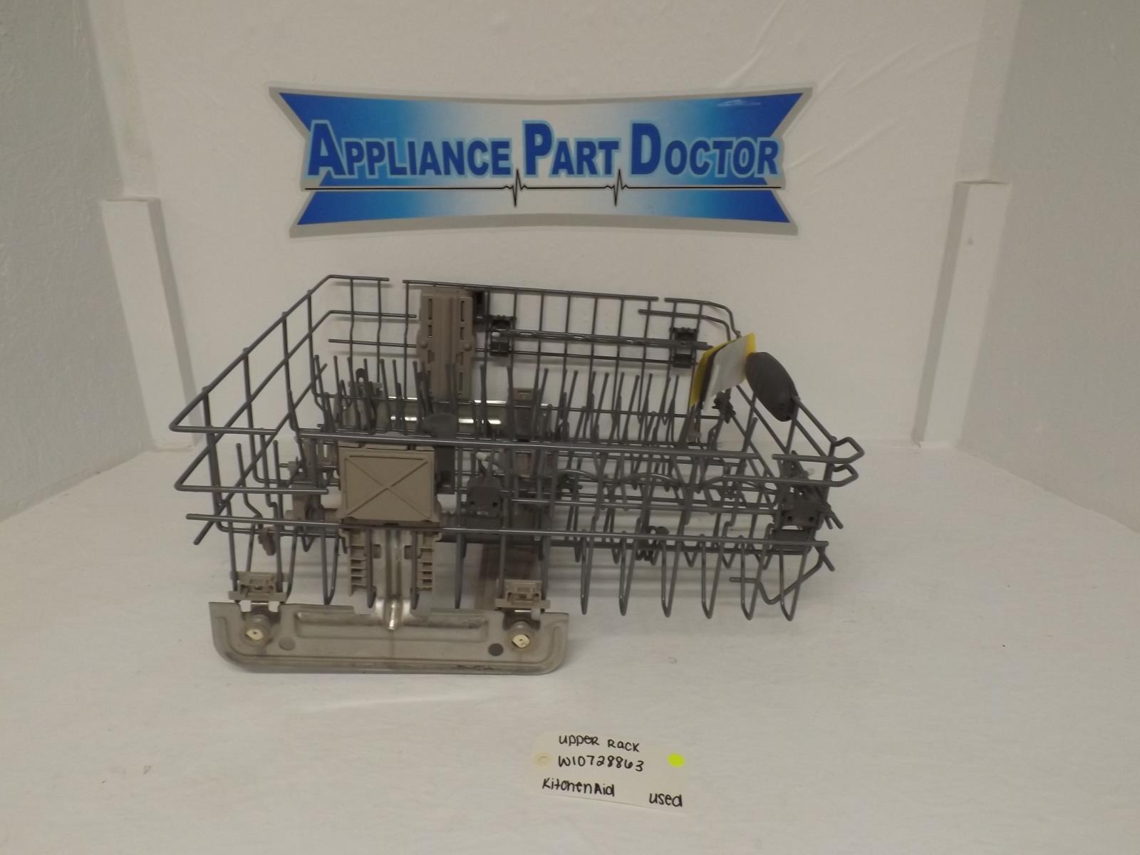 KitchenAid Dishwasher W10728863 Upper Rack Used