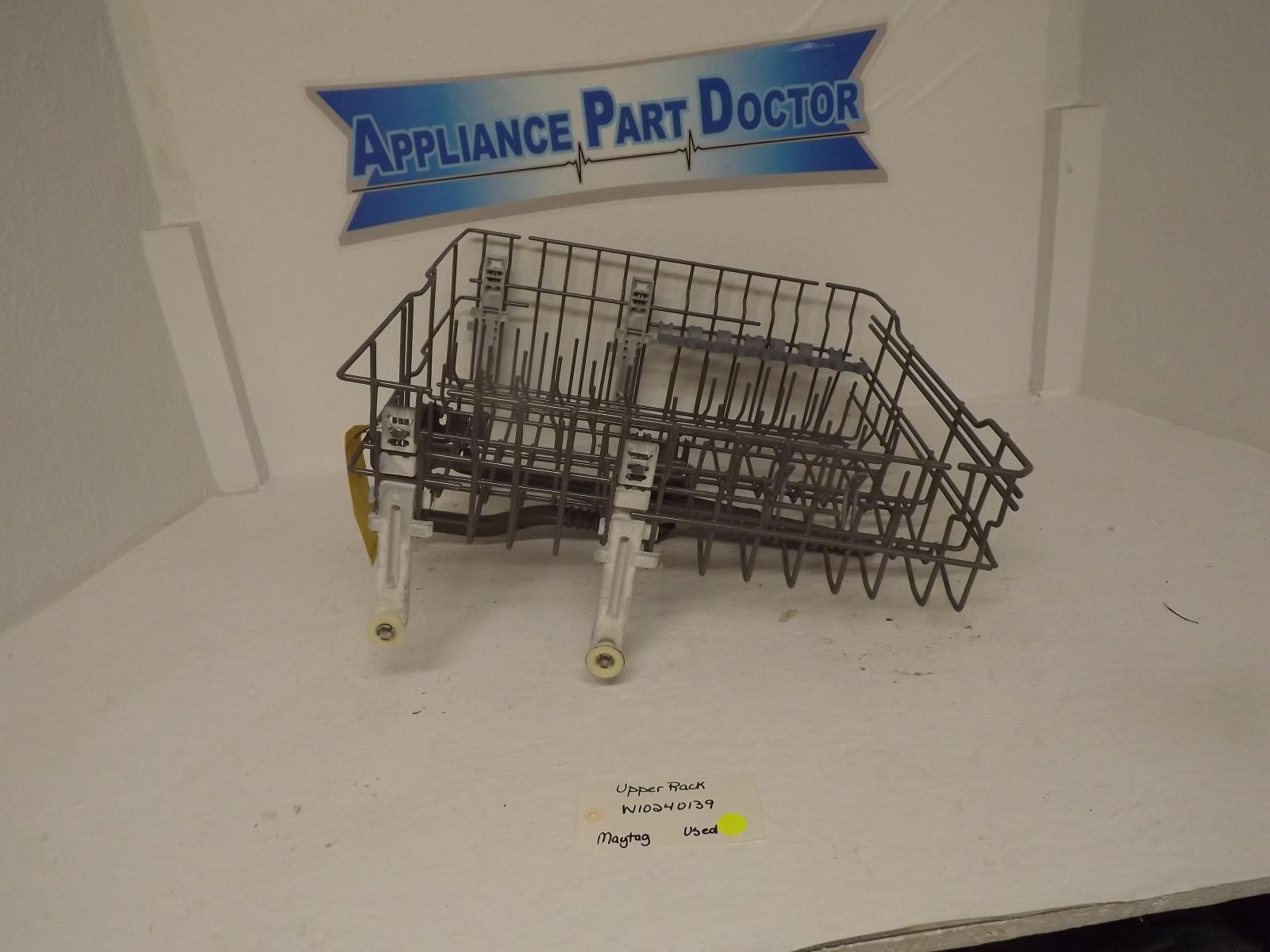 Maytag Dishwasher W10240139 Upper Rack Used