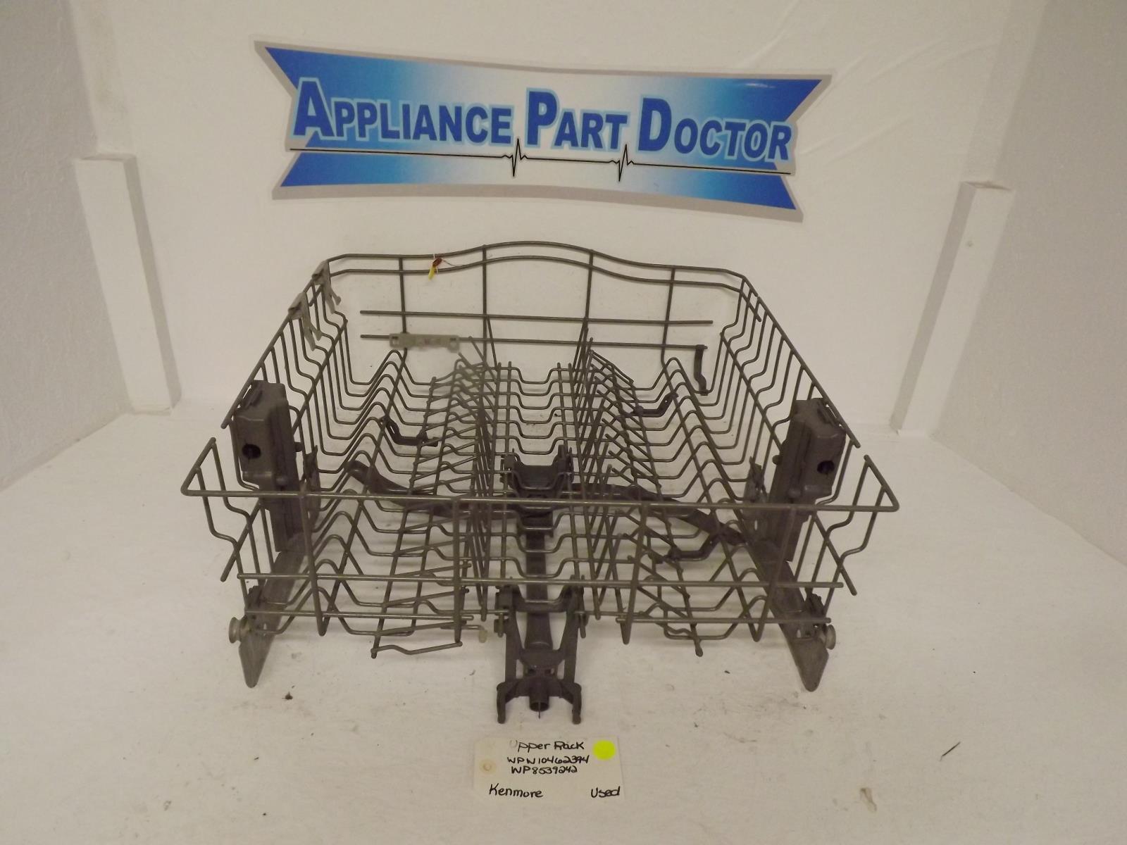 Kenmore Dishwasher WPW10462394  WP8539242 Upper Rack Used