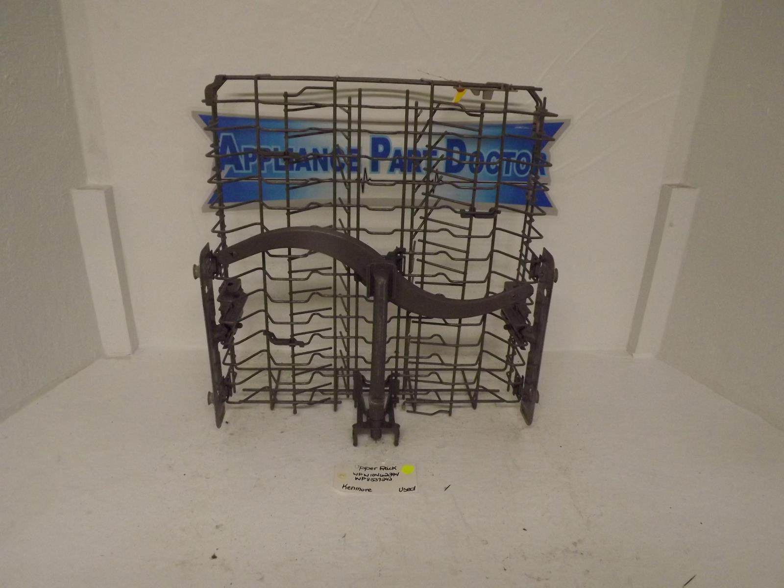 Kenmore Dishwasher WPW10462394  WP8539242 Upper Rack Used