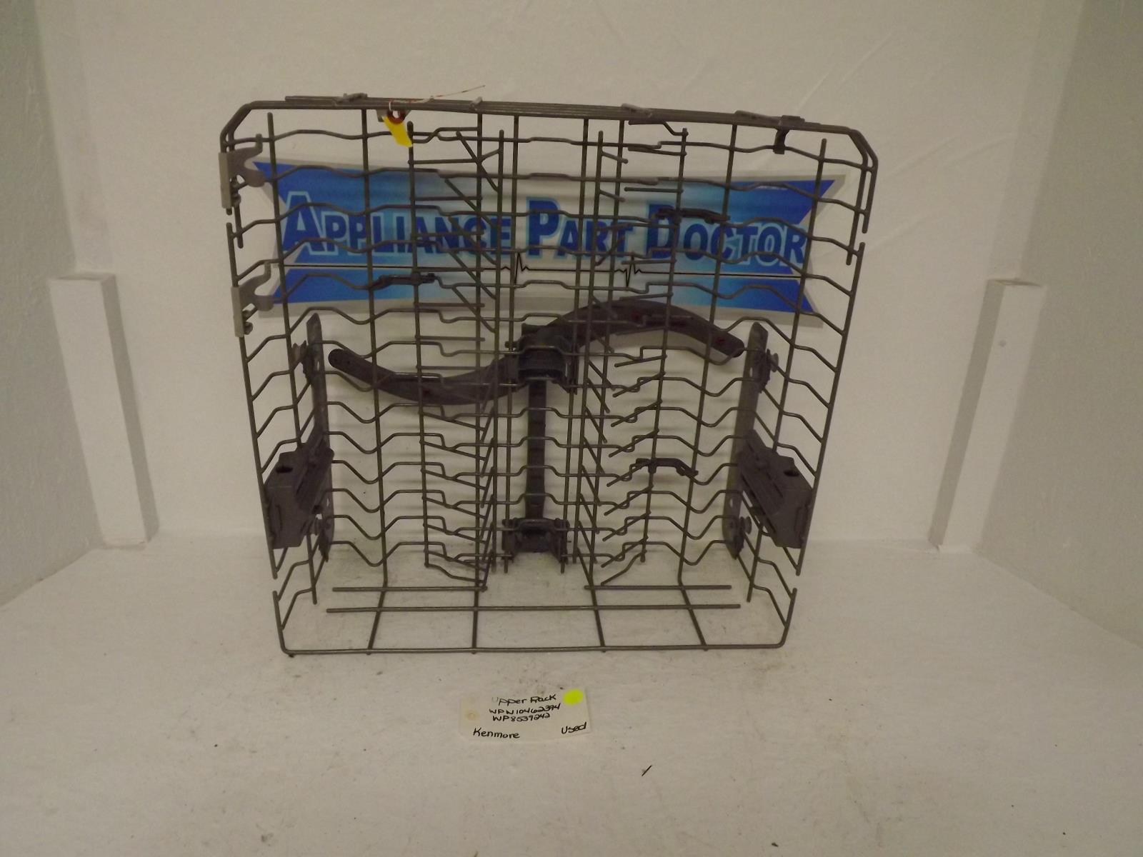 Kenmore Dishwasher WPW10462394  WP8539242 Upper Rack Used