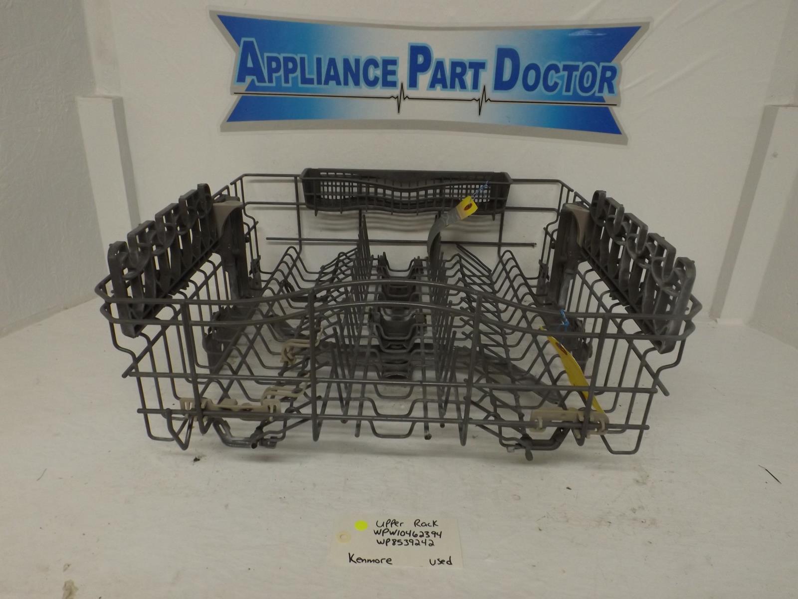 Kenmore Dishwasher WPW10462394  WP8539242 Upper Rack Used