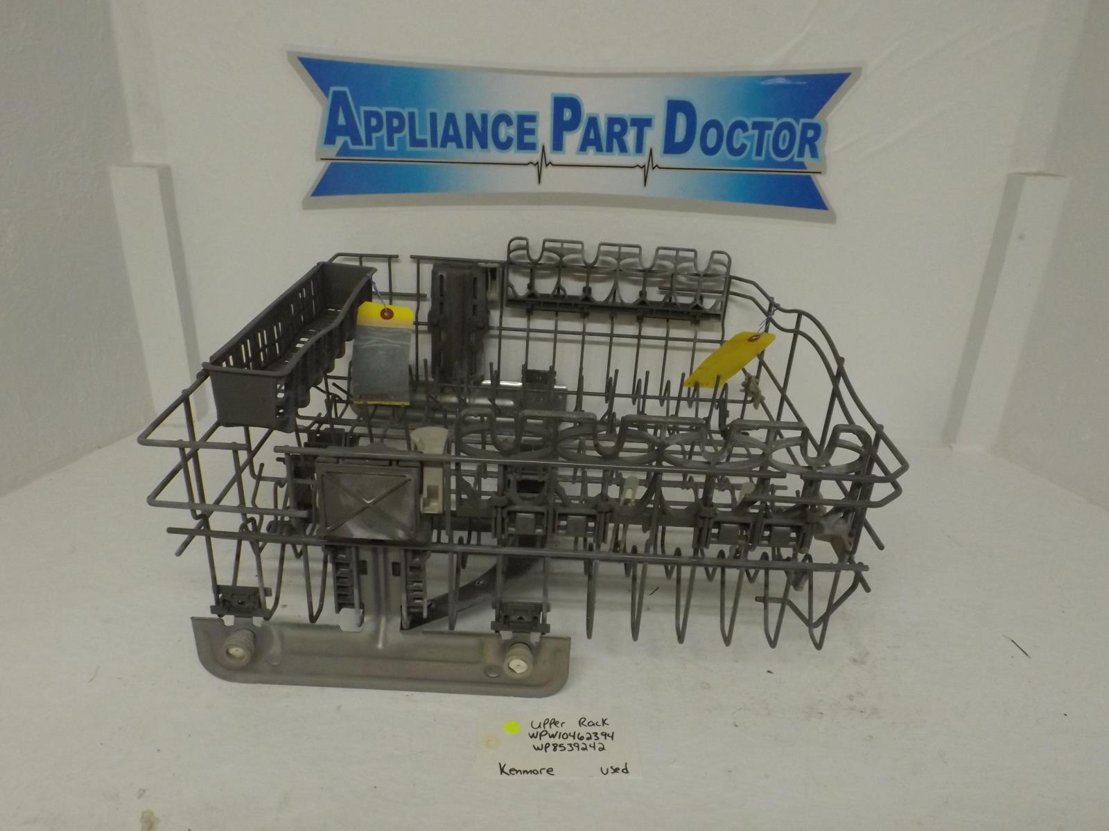 Kenmore Dishwasher WPW10462394  WP8539242 Upper Rack Used