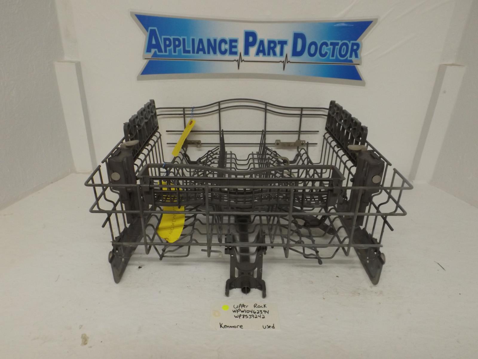 Kenmore Dishwasher WPW10462394  WP8539242 Upper Rack Used