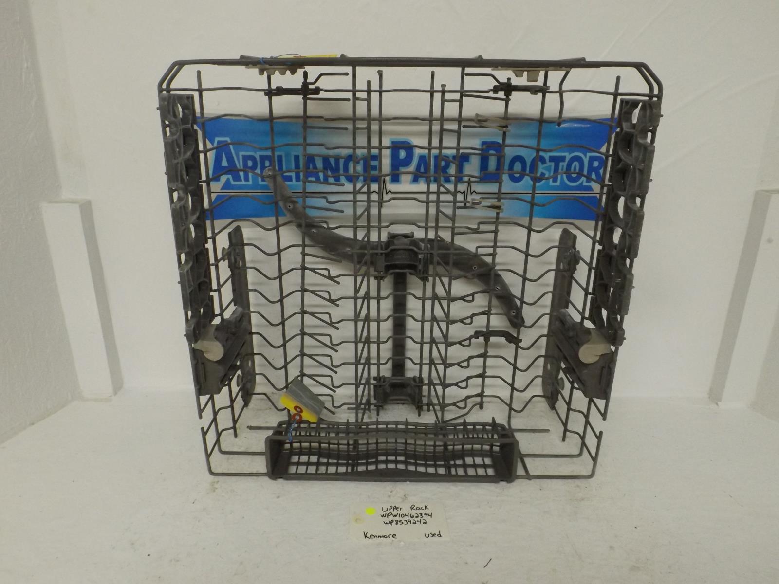 Kenmore Dishwasher WPW10462394  WP8539242 Upper Rack Used