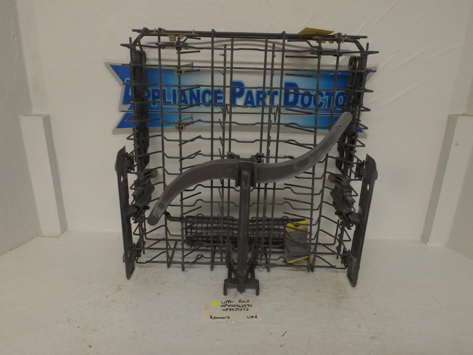 Kenmore Dishwasher WPW10462394  WP8539242 Upper Rack Used