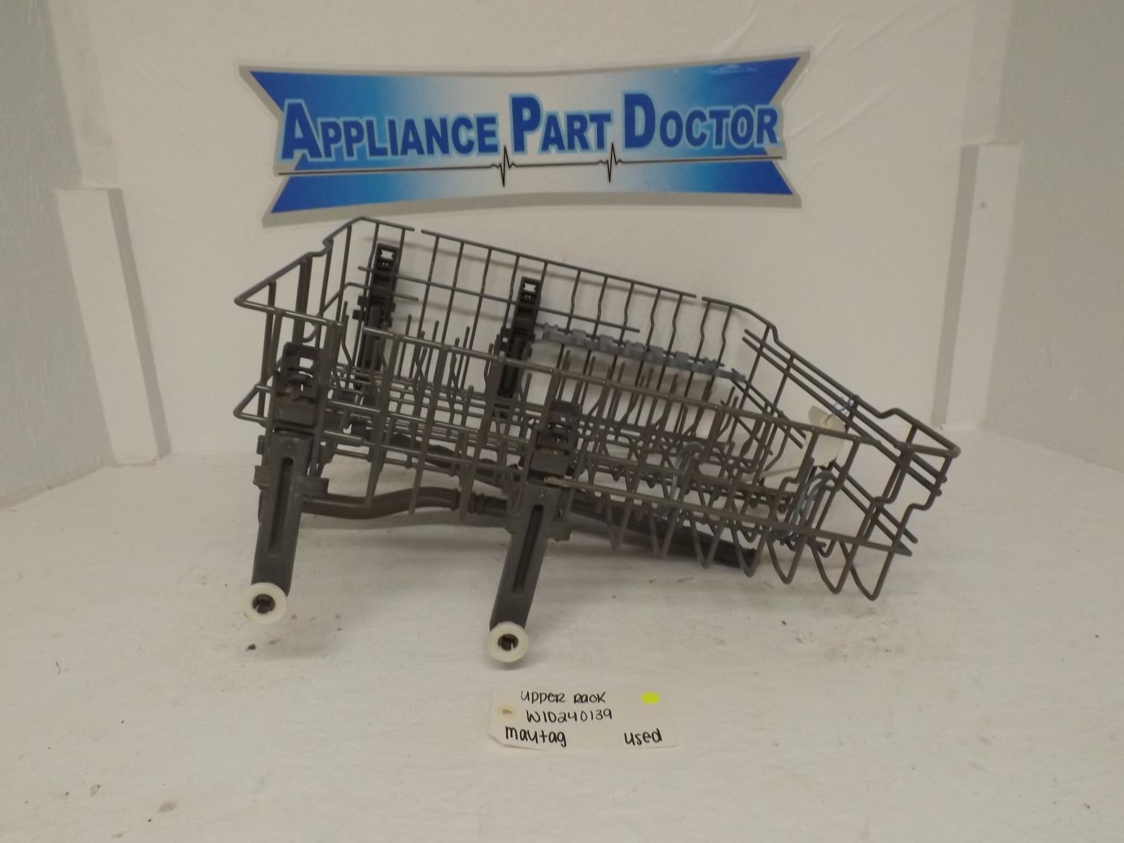 Maytag Dishwasher W10240139 Upper Rack Used