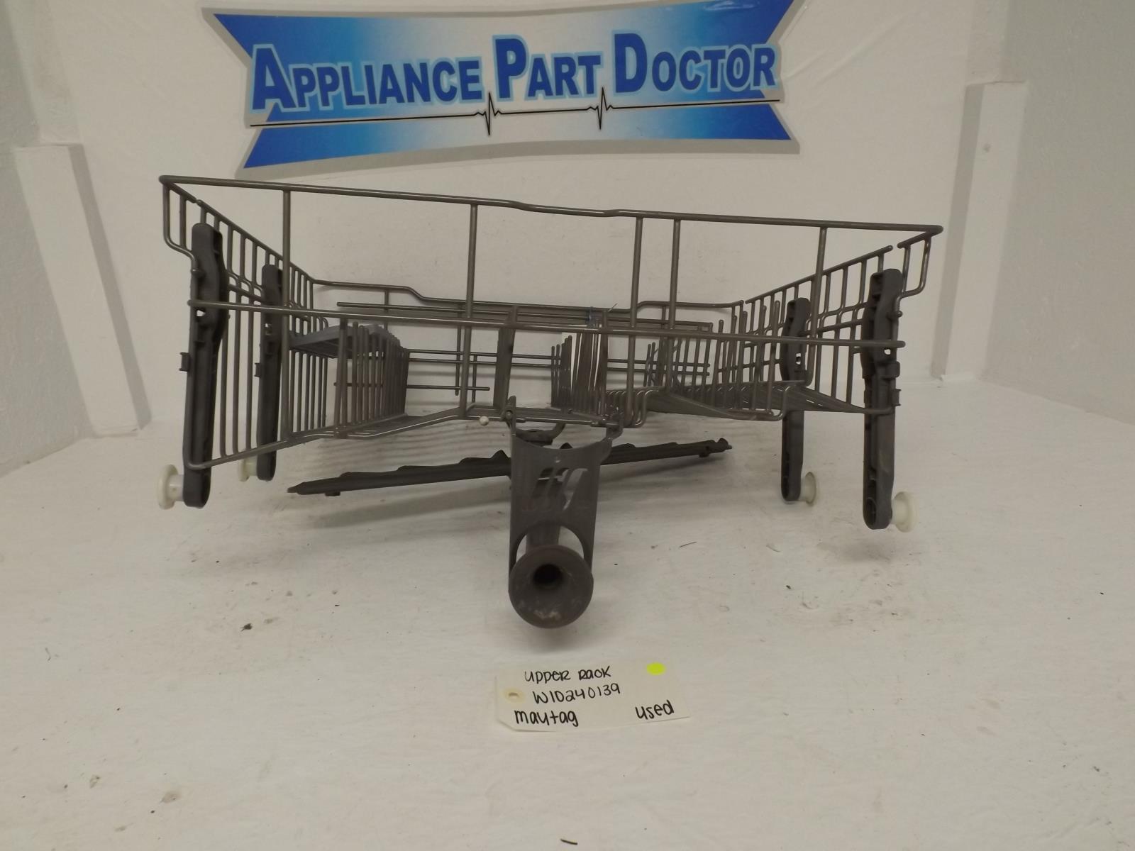 Maytag Dishwasher W10240139 Upper Rack Used
