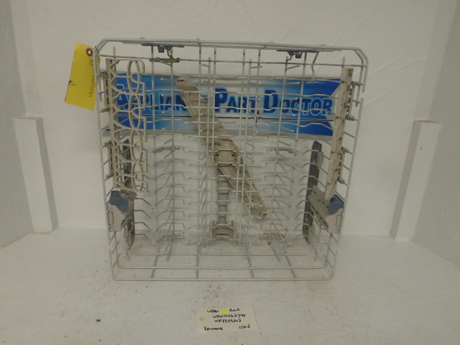 Kenmore Dishwasher WPW10462394  WP8539242 Upper Rack Used