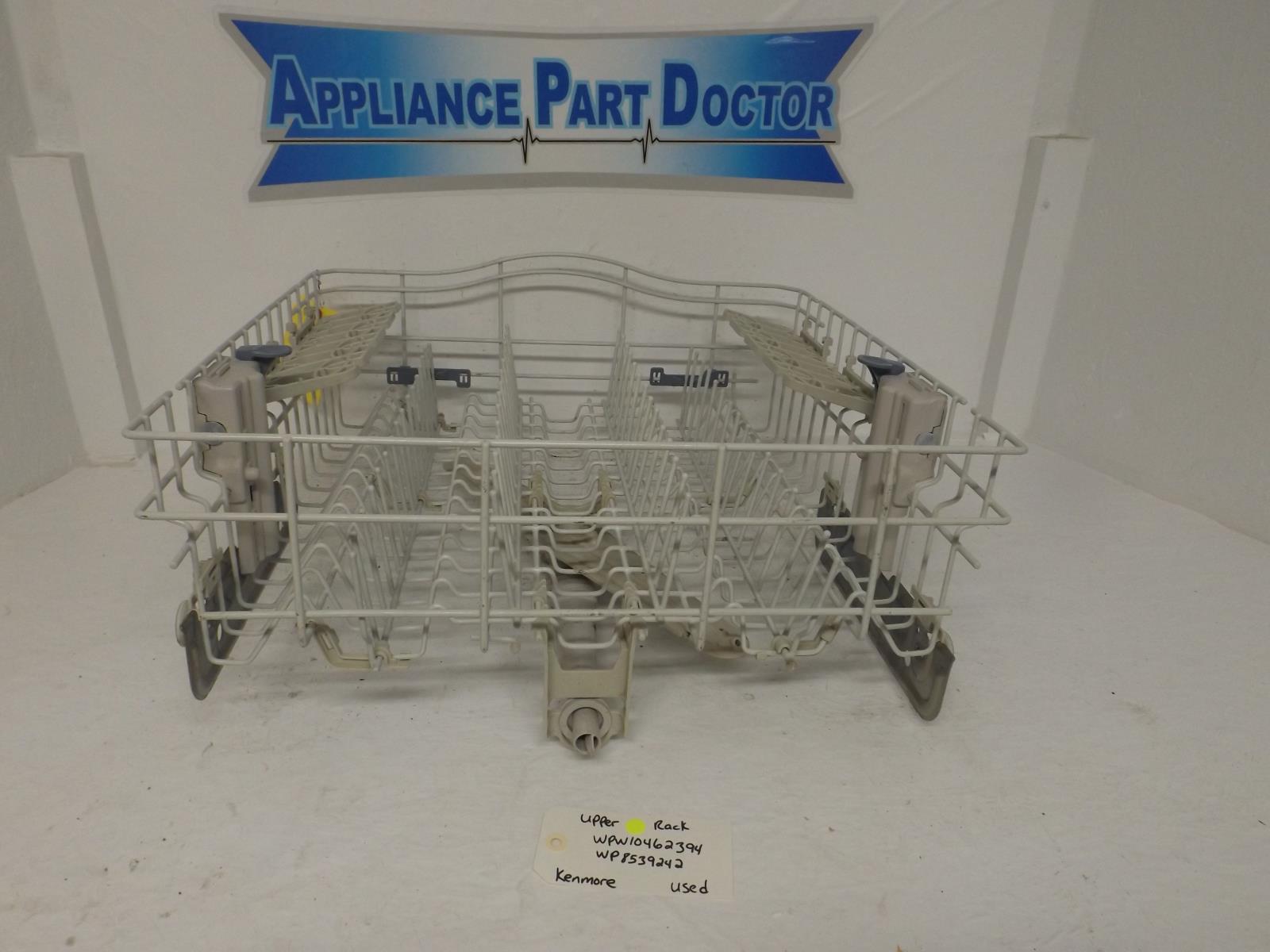 Kenmore Dishwasher WPW10462394  WP8539242 Upper Rack Used