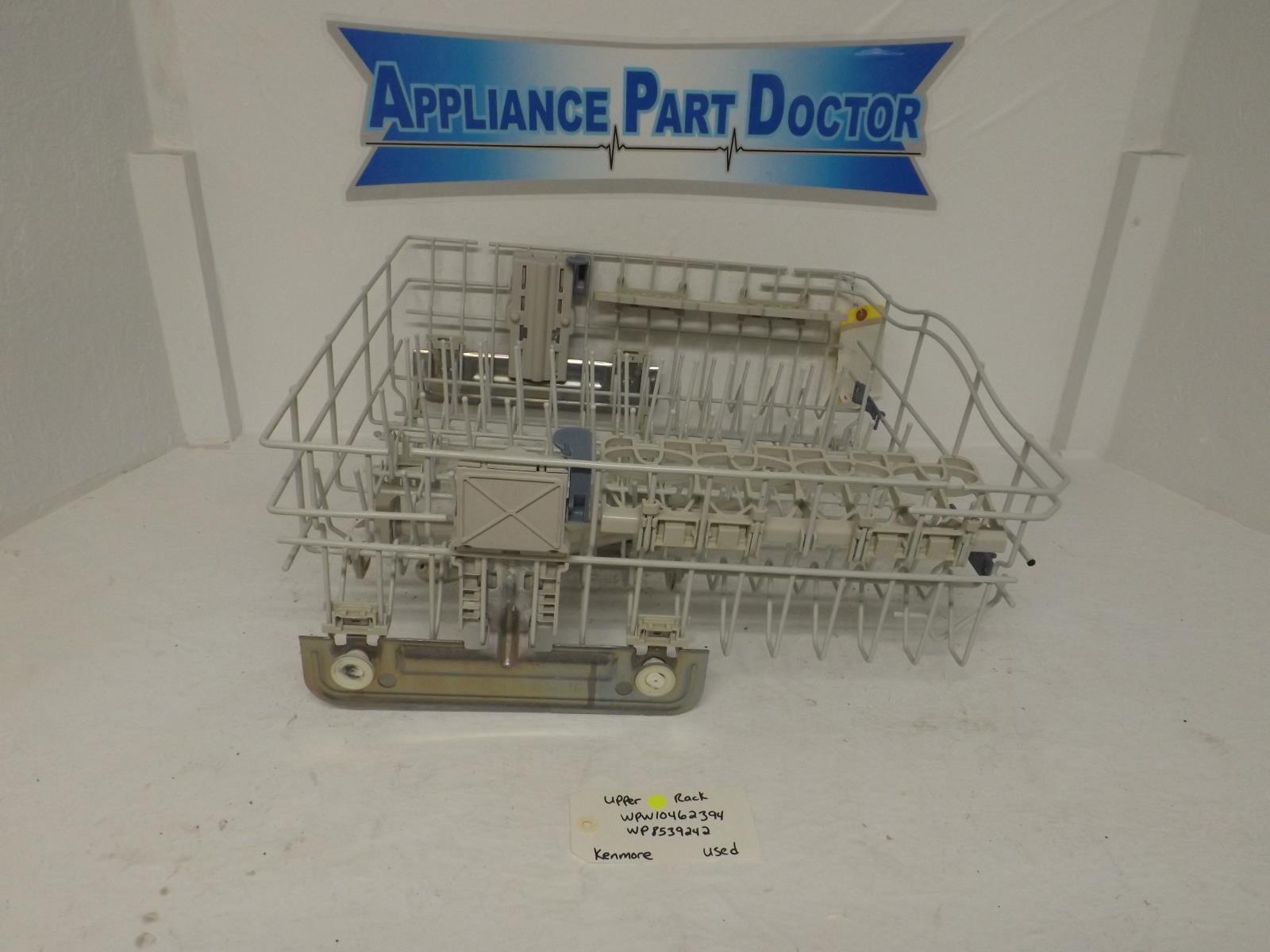 Kenmore Dishwasher WPW10462394  WP8539242 Upper Rack Used