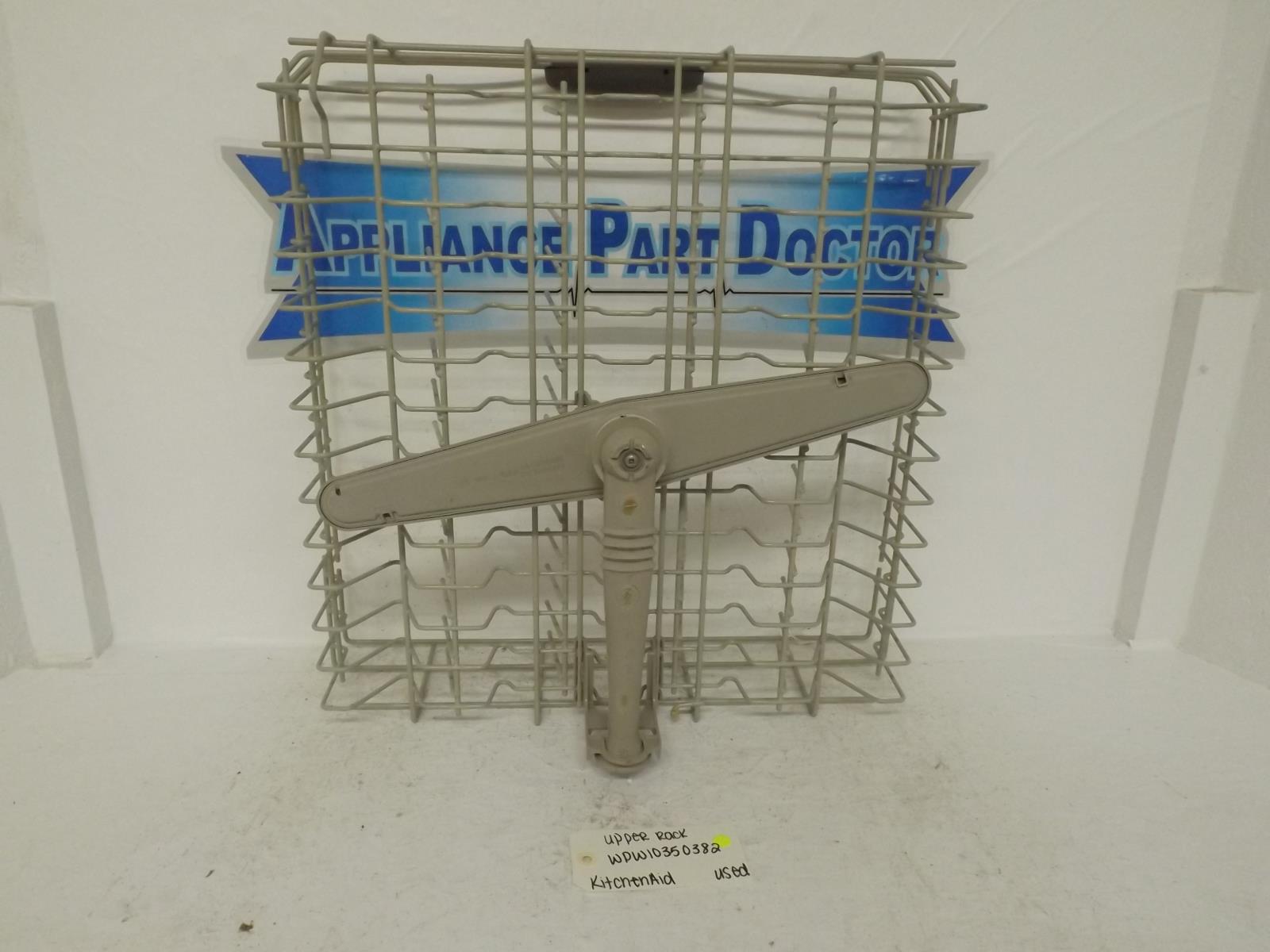 KitchenAid Dishwasher WPW10350382 Upper Rack Used