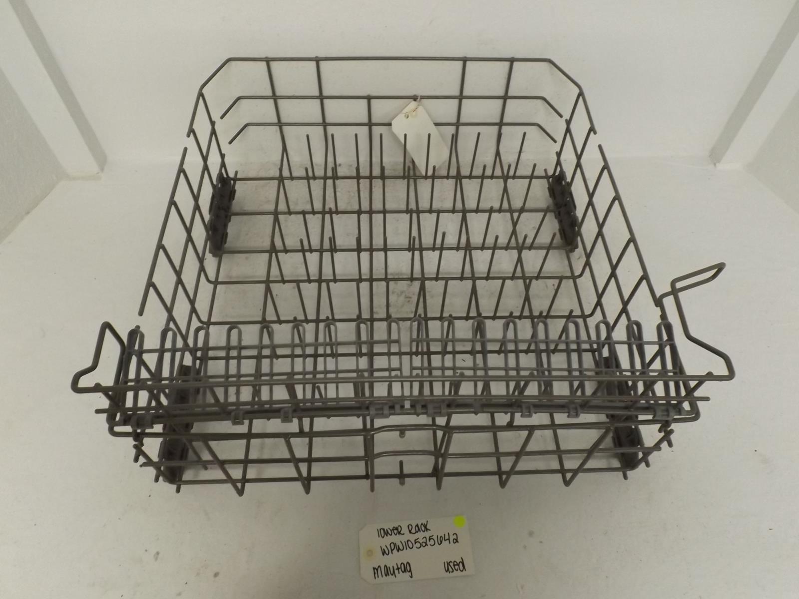Maytag Dishwasher WPW10525642 Lower Rack Used