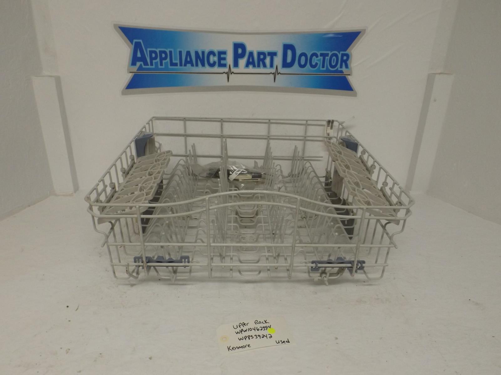 Kenmore Dishwasher WPW10462394  WP8539242 Upper Rack Used