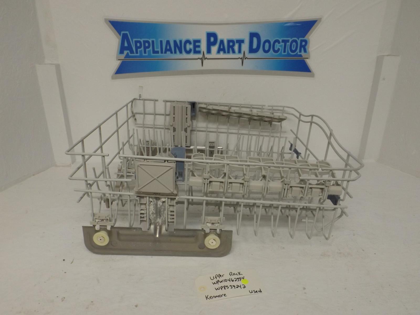 Kenmore Dishwasher WPW10462394  WP8539242 Upper Rack Used