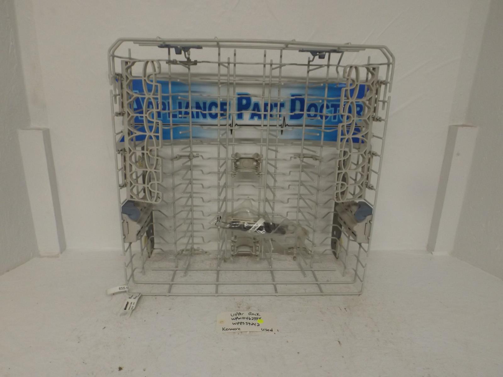 Kenmore Dishwasher WPW10462394  WP8539242 Upper Rack Used