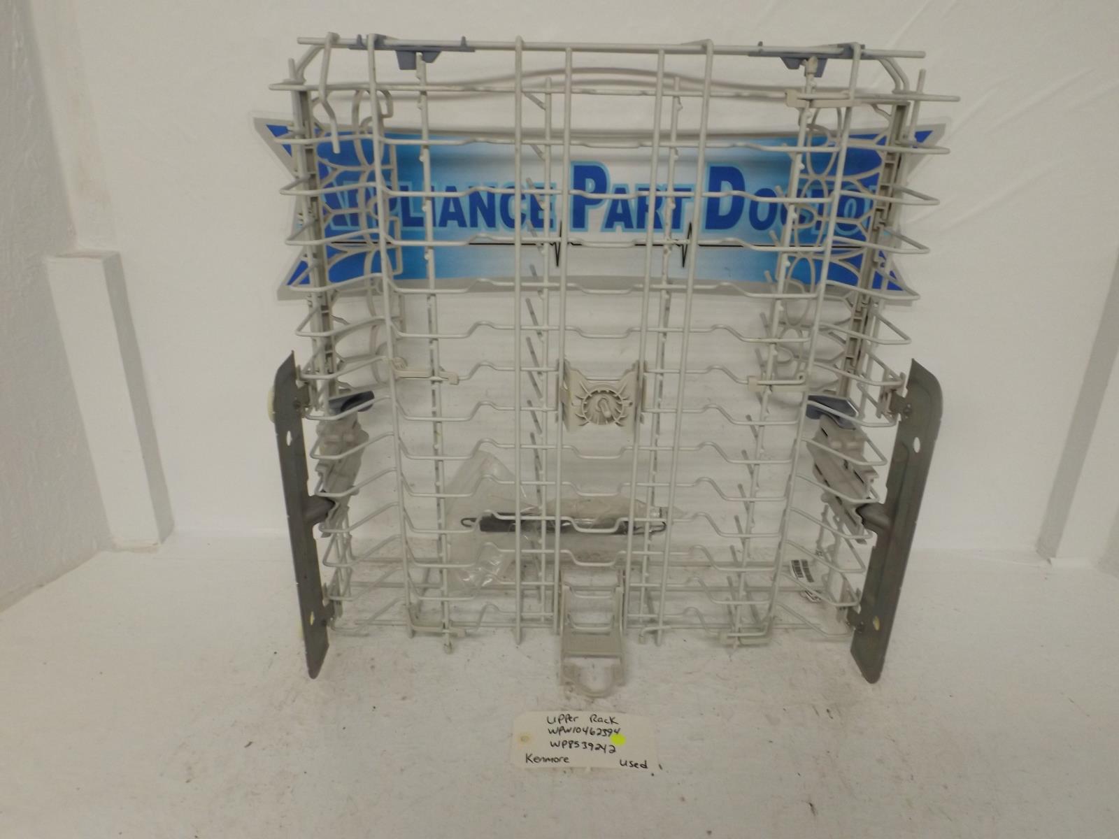 Kenmore Dishwasher WPW10462394  WP8539242 Upper Rack Used