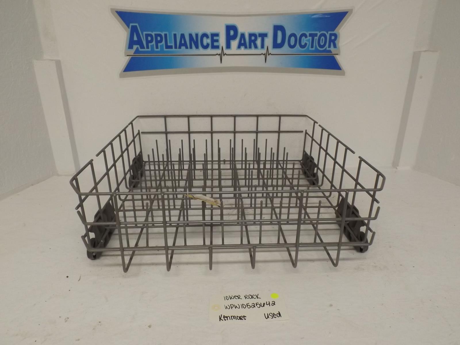 Kenmore Dishwasher WPW10525642 Lower Rack Used
