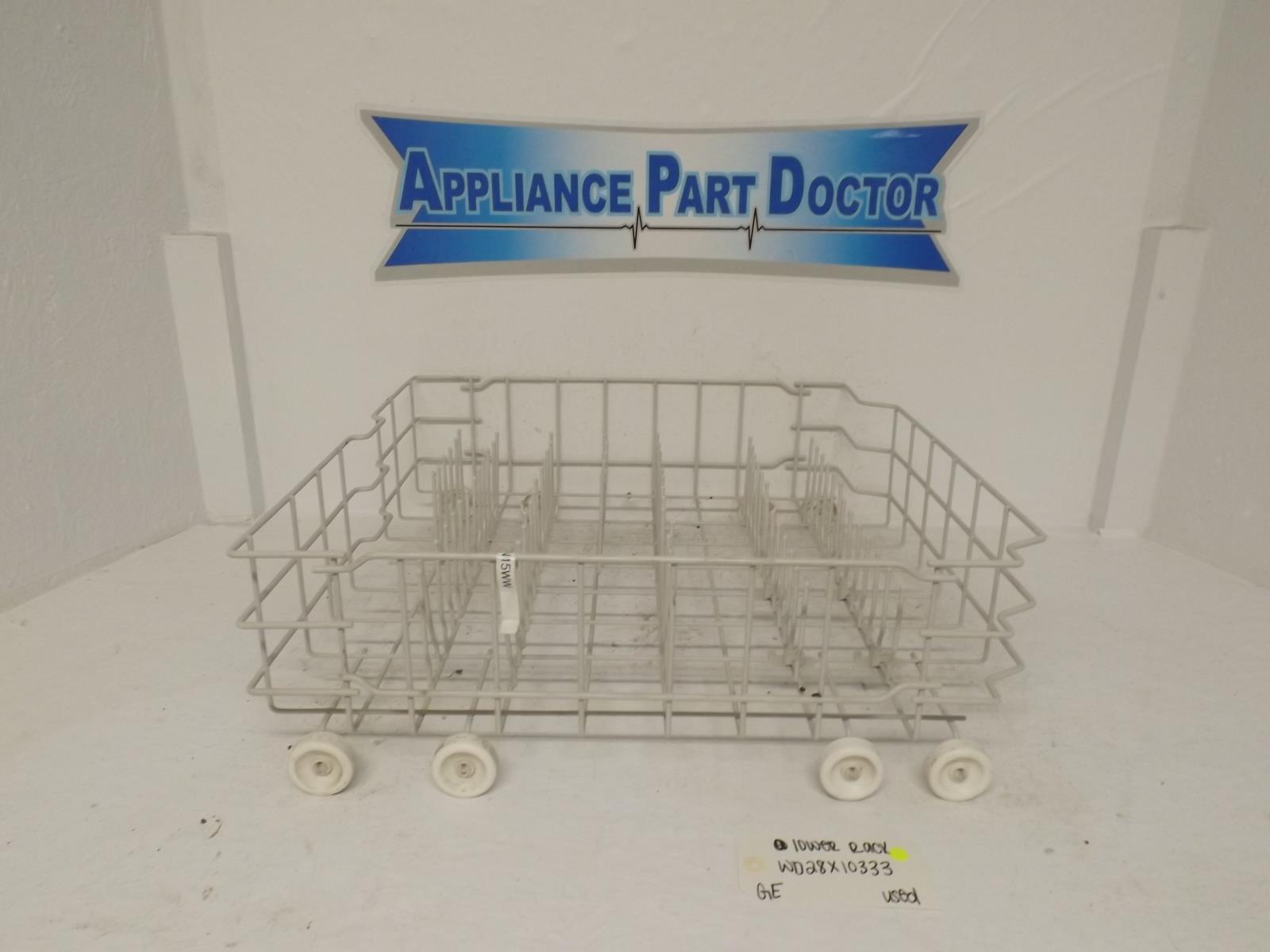 GE Dishwasher WD28X10333 Lower Rack Used