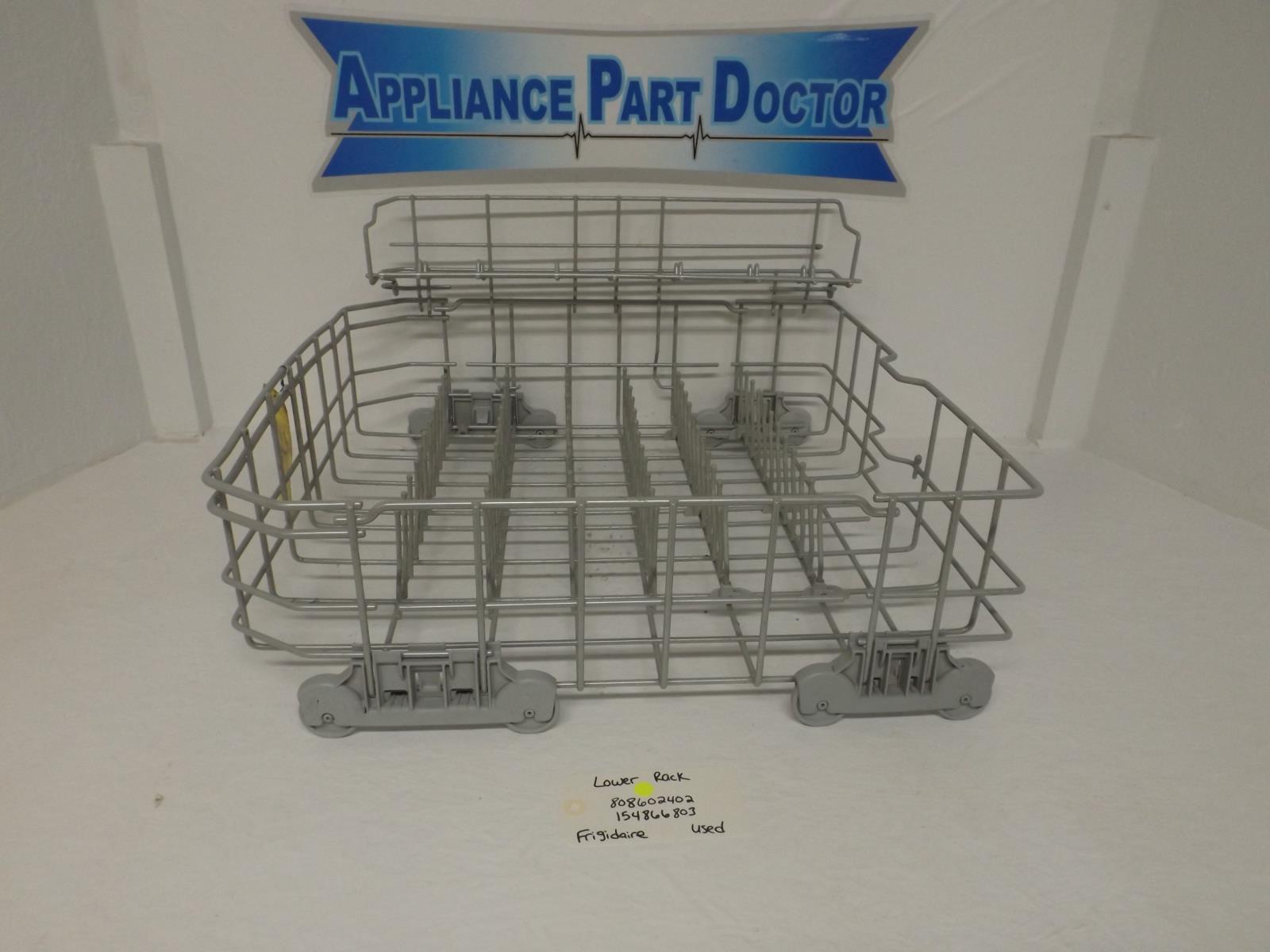 Frigidaire Dishwasher 808602402  154866803 Lower Rack Used