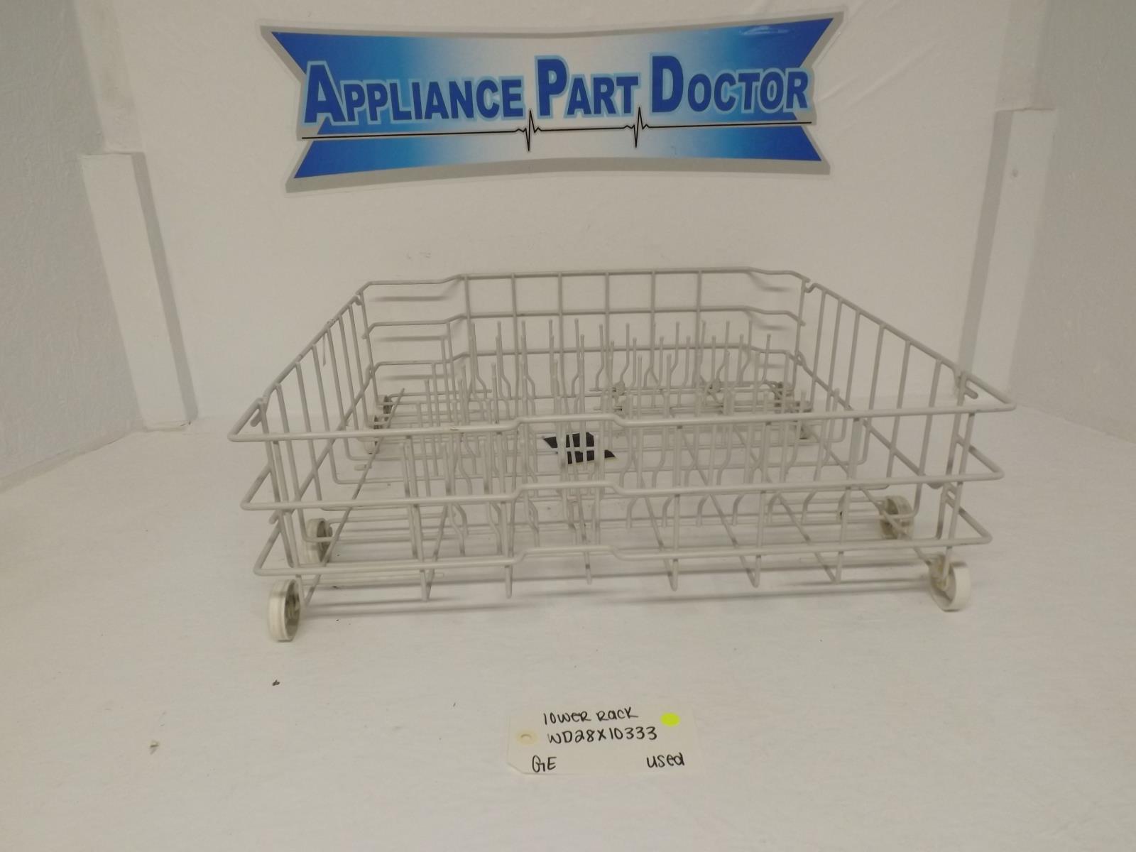 GE Dishwasher WD28X10333 Lower Rack Used