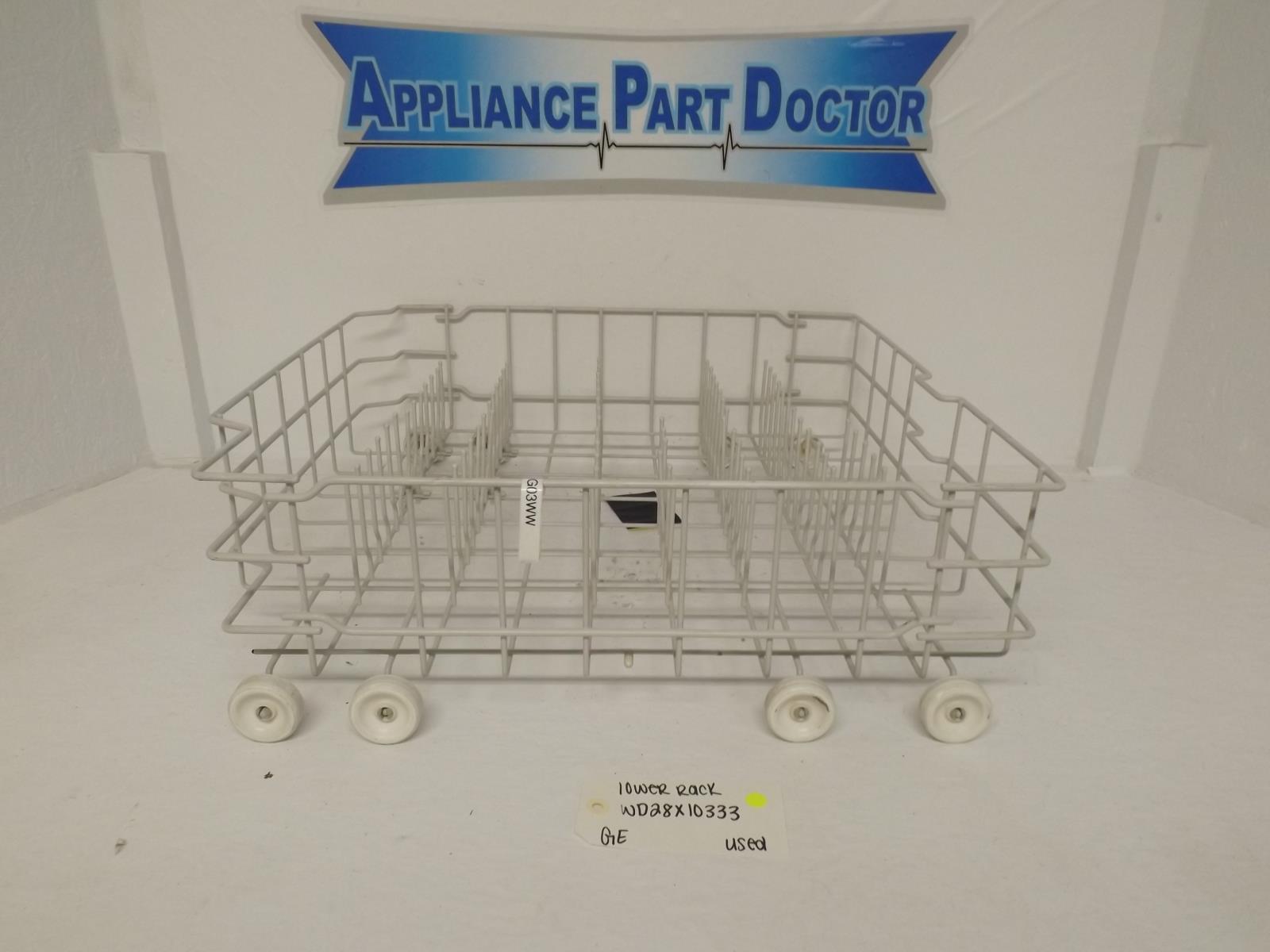 GE Dishwasher WD28X10333 Lower Rack Used