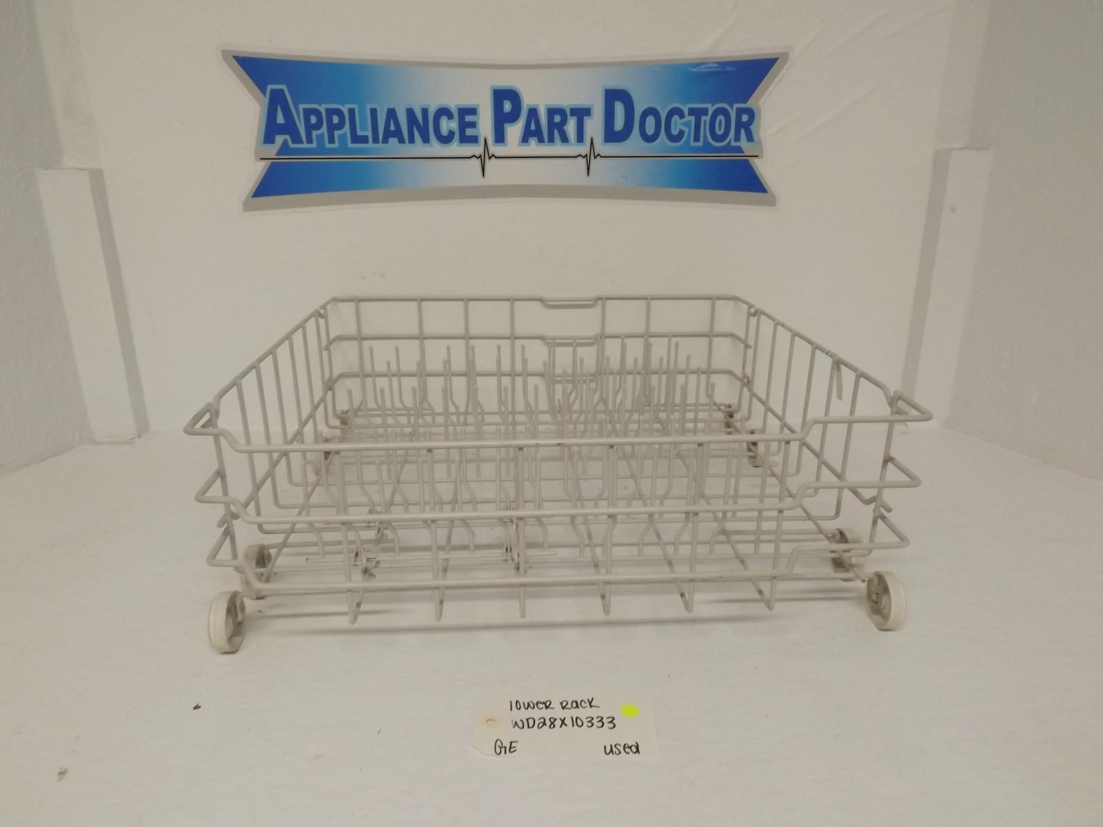 GE Dishwasher WD28X10333 Lower Rack Used
