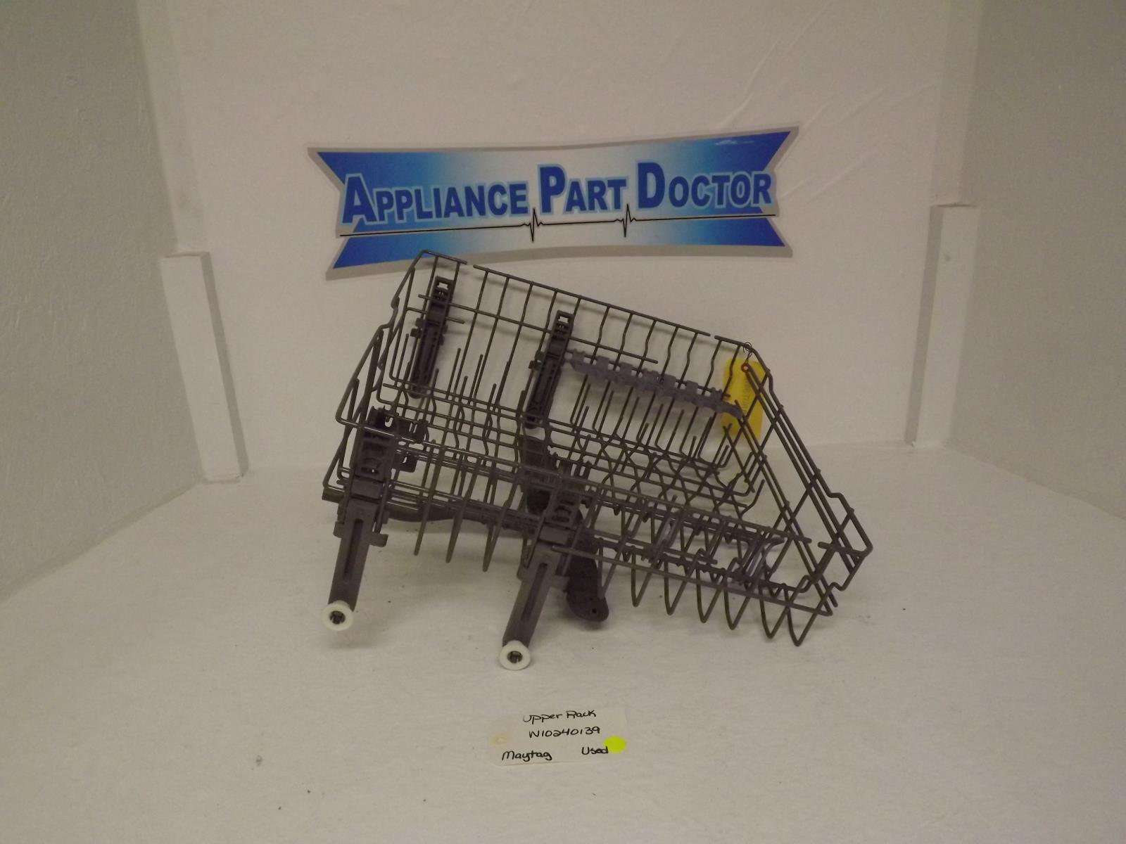 Maytag Dishwasher W10240139 Upper Rack Used