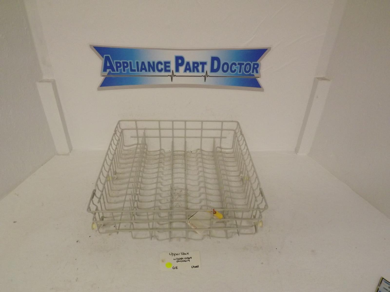GE Dishwasher WD28X10369  2400619 Upper Rack Used