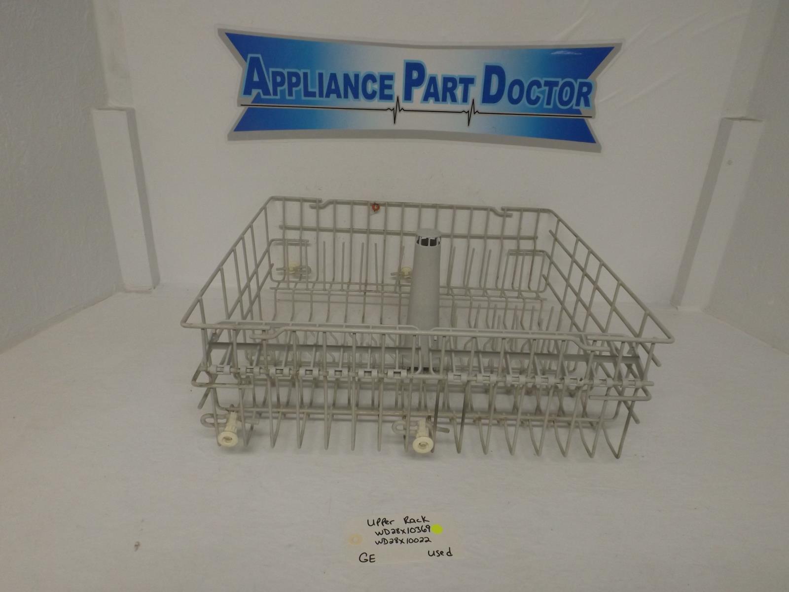 GE Dishwasher WD28X10369  WD28X10022 Upper Rack Used