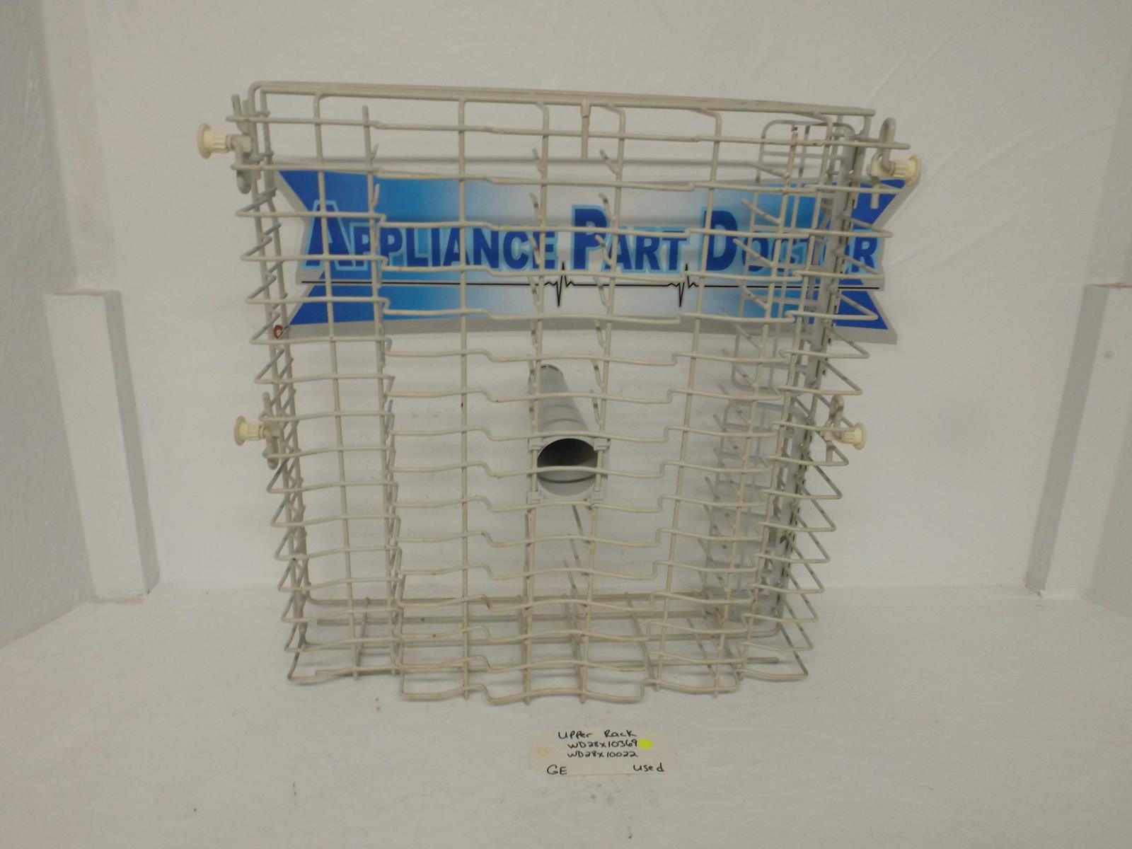 GE Dishwasher WD28X10369  WD28X10022 Upper Rack Used