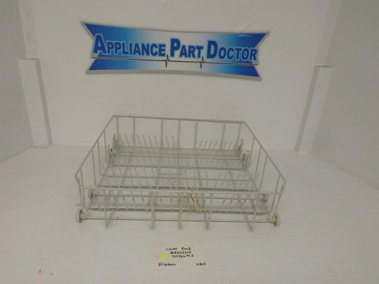 Frigidaire Dishwasher 808602302  154866702 Lower Rack Used