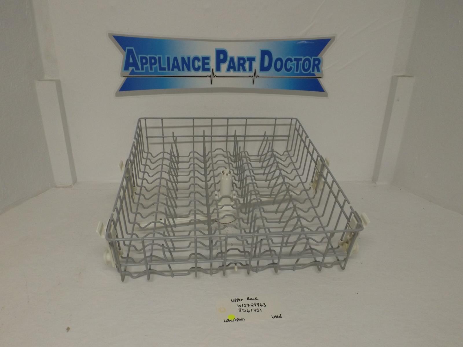 Whirlpool Dishwasher W10728863  8561731 Upper Rack Used