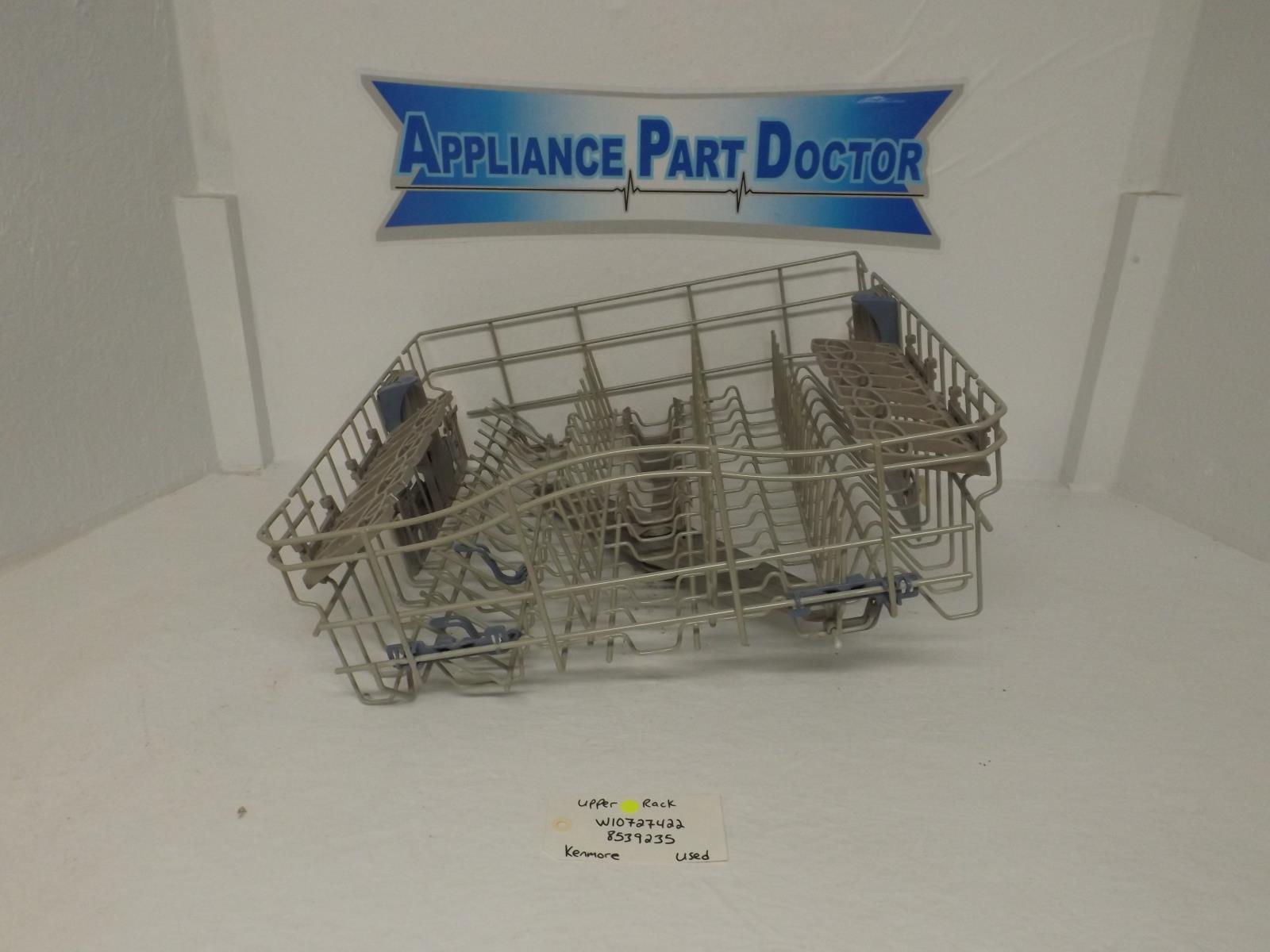 Kenmore Dishwasher W10727422  8539235 Upper Rack Used