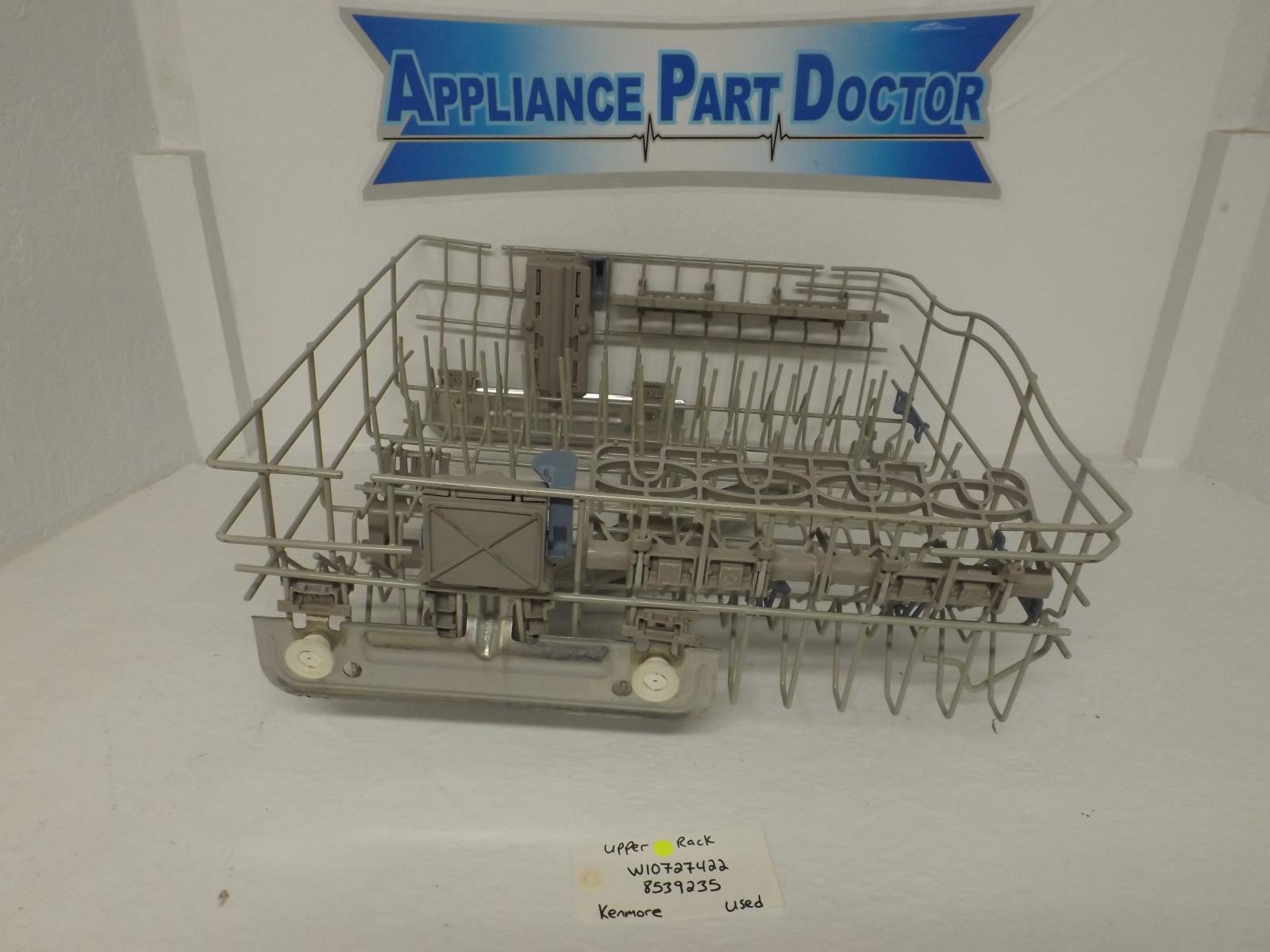 Kenmore Dishwasher W10727422  8539235 Upper Rack Used