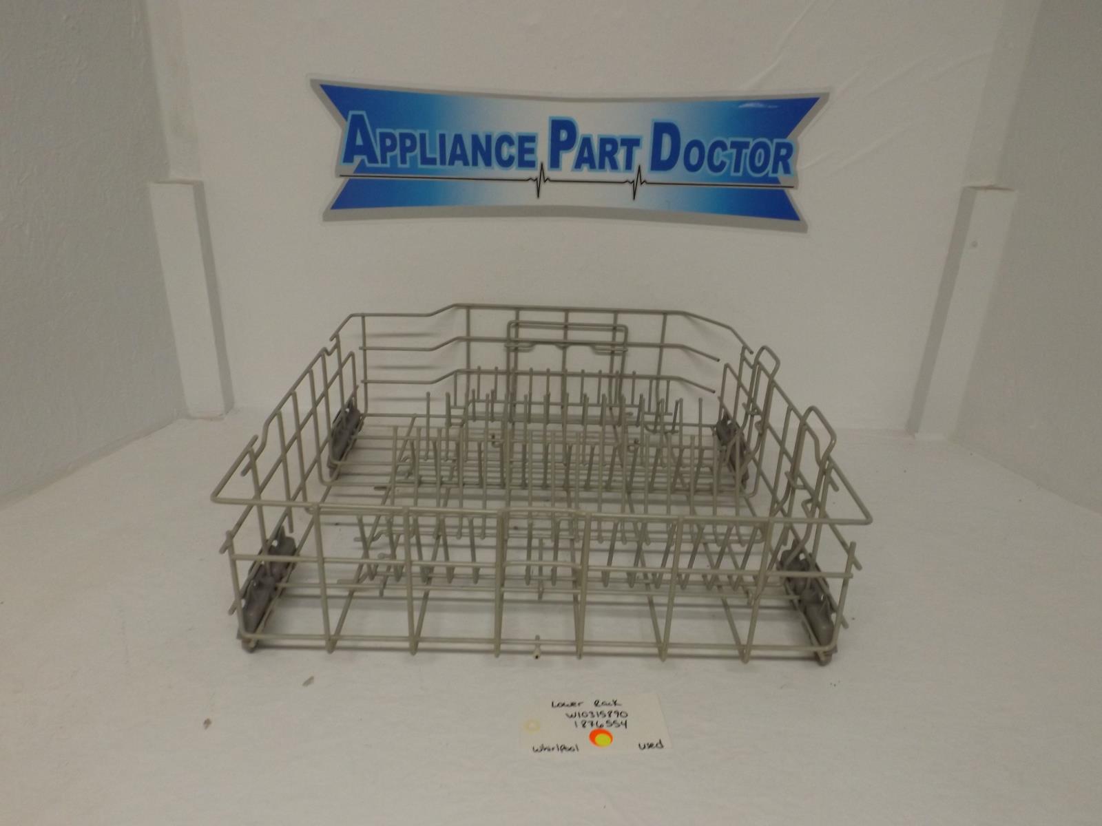 Whirlpool Dishwasher W10315890  1876554  Lower Rack Used