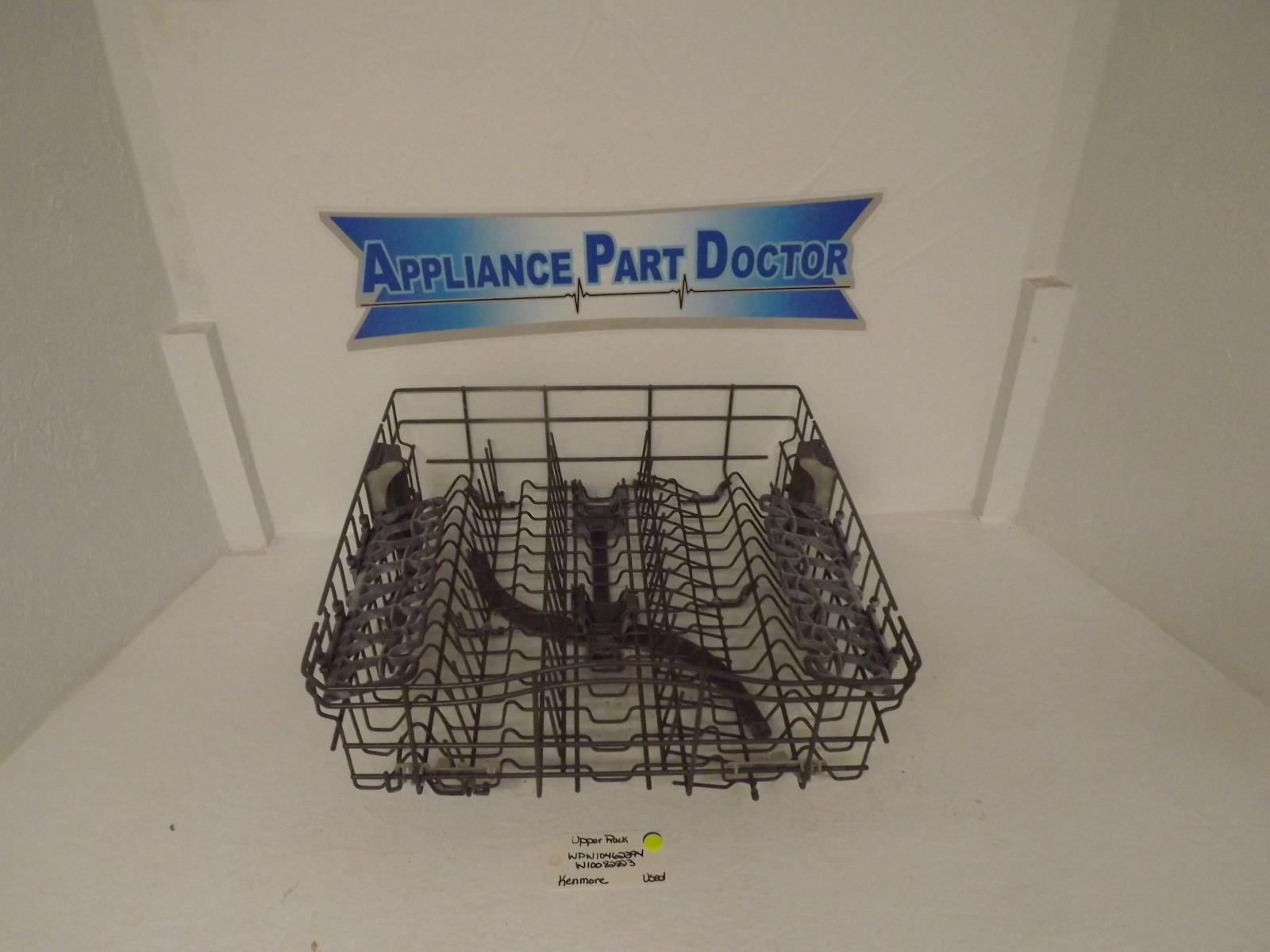 Kenmore Dishwasher WPW10462394  W10082823  Upper Rack Used