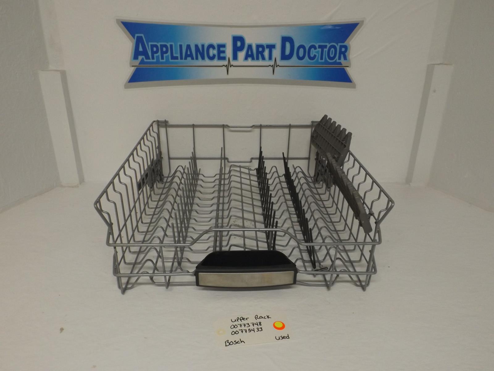 Bosch Dishwasher 00773748  00775433 Upper Rack Used