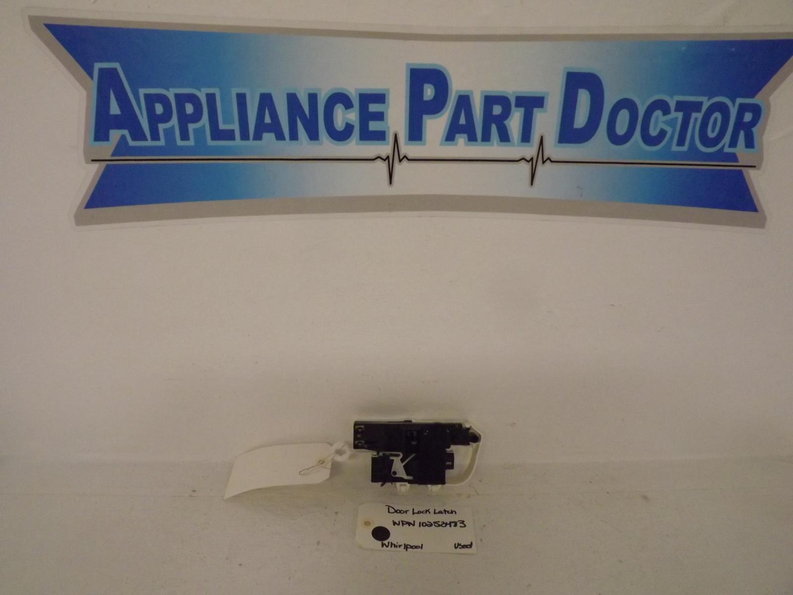 Whirlpool Washer WPW10253483 Door Lock Latch Used