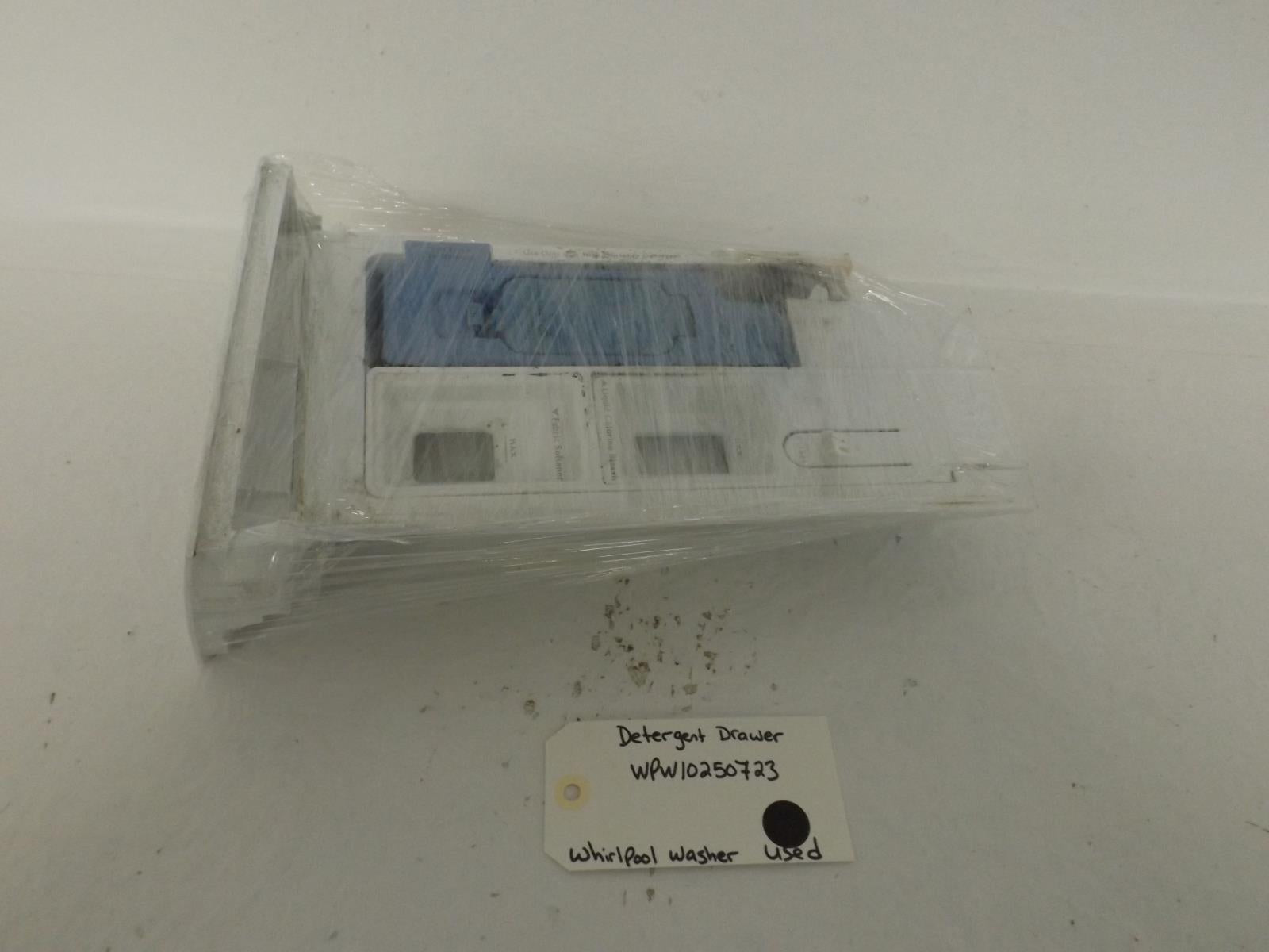 Whirlpool Washer WPW10250723 Detergent Drawer Used