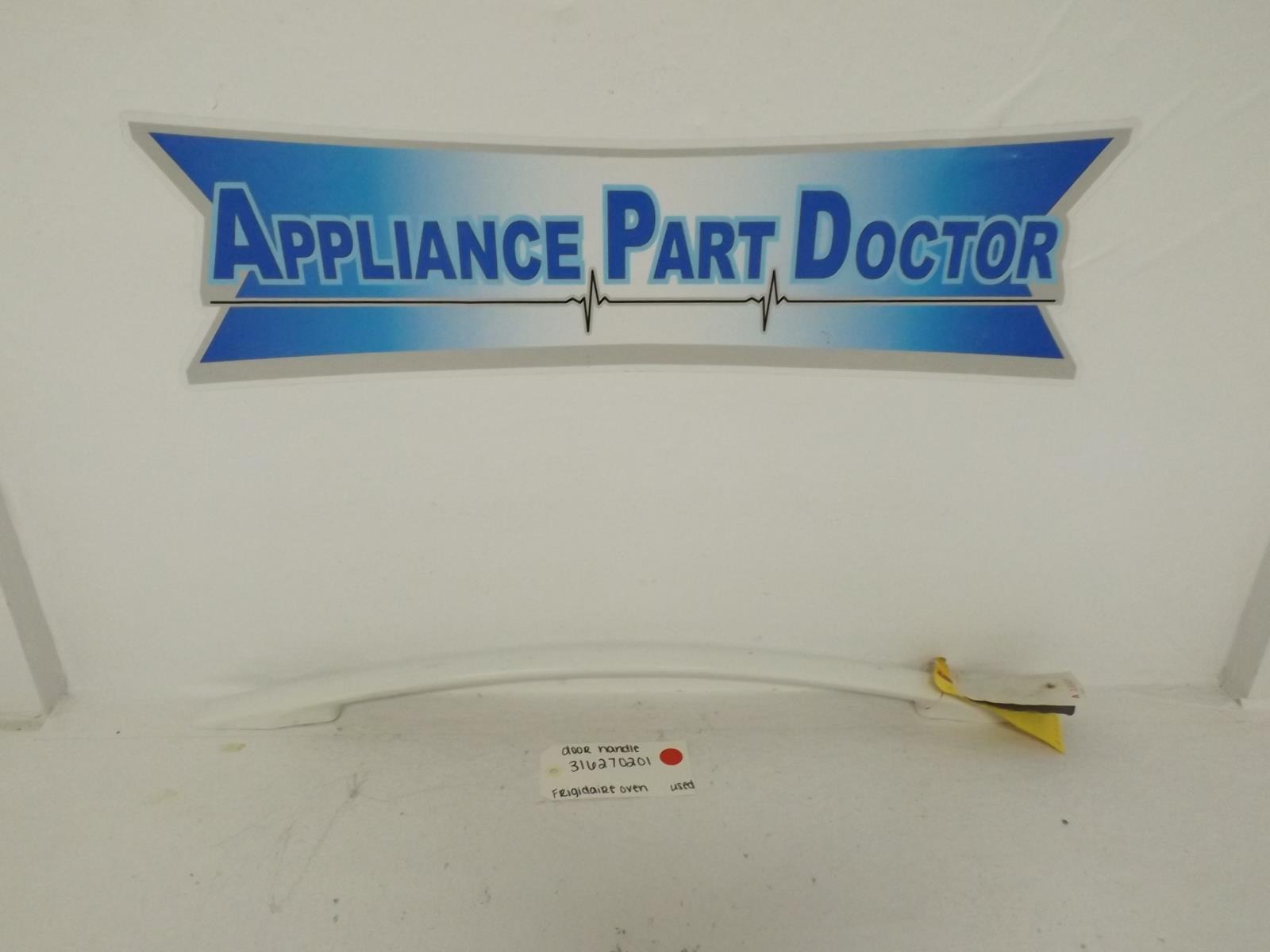 Frigidaire Oven 316270201 Door Handle Used