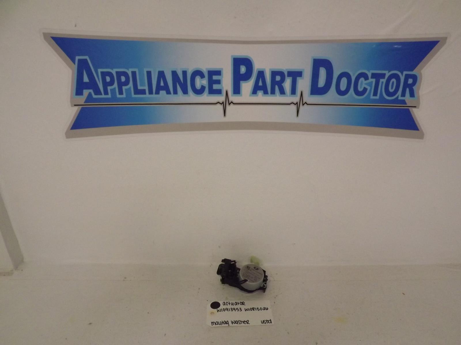 Maytag Washer W10913953 W10815026 Actuator Used
