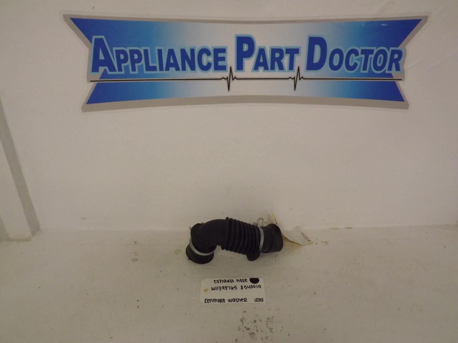 Kenmore Washer W11398765 8540019 Exhaust Hose Used